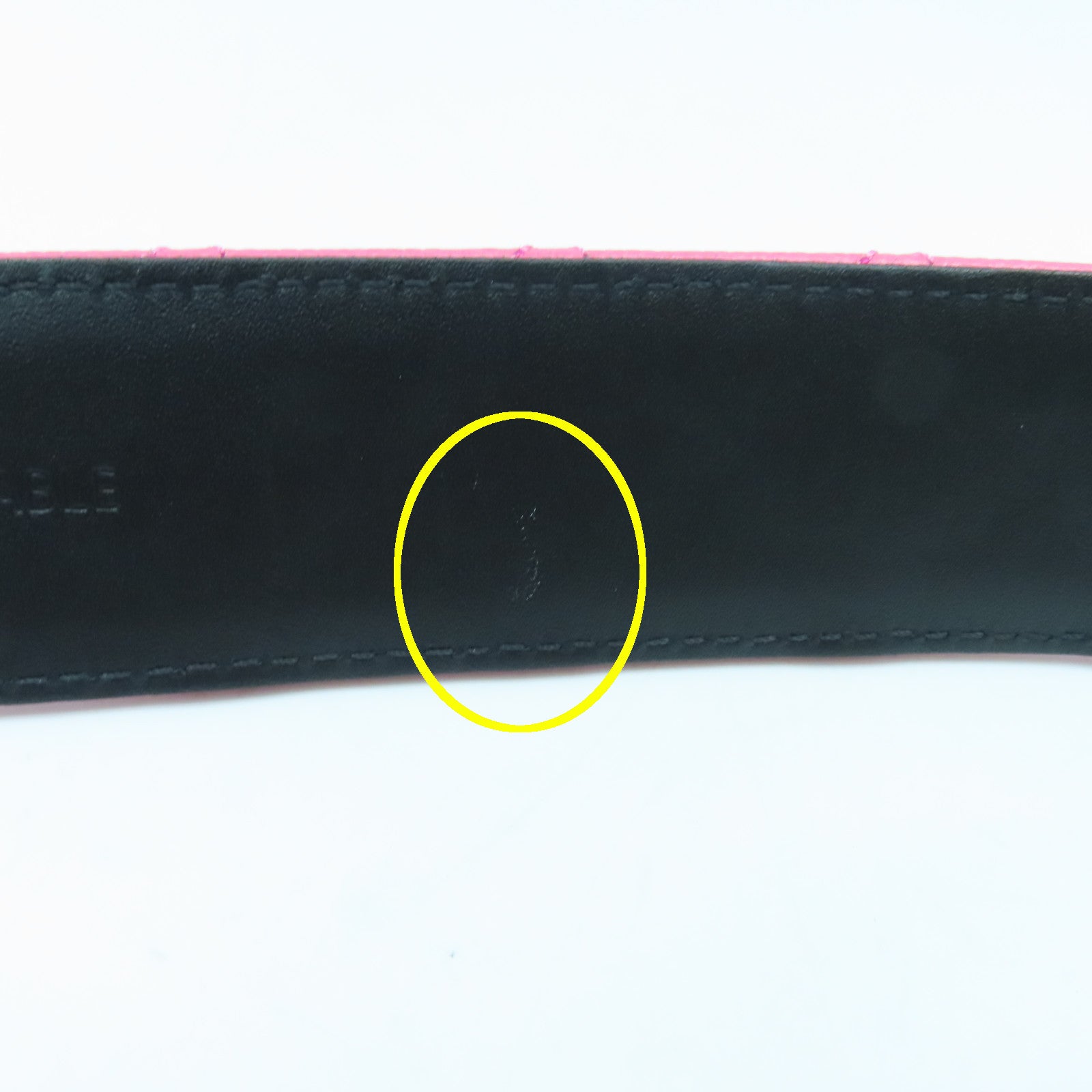 CHANEL 菱格Caviar皮革Belt银扣皮带粉红色