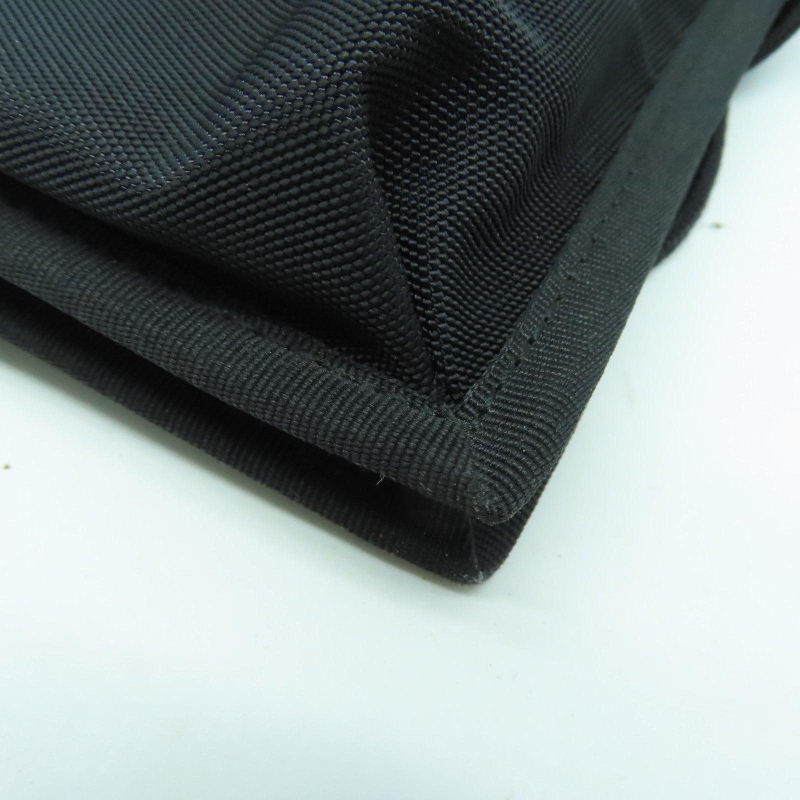 BALENCIAGA 帆布Shoulder Bag銀扣肩背袋黑色