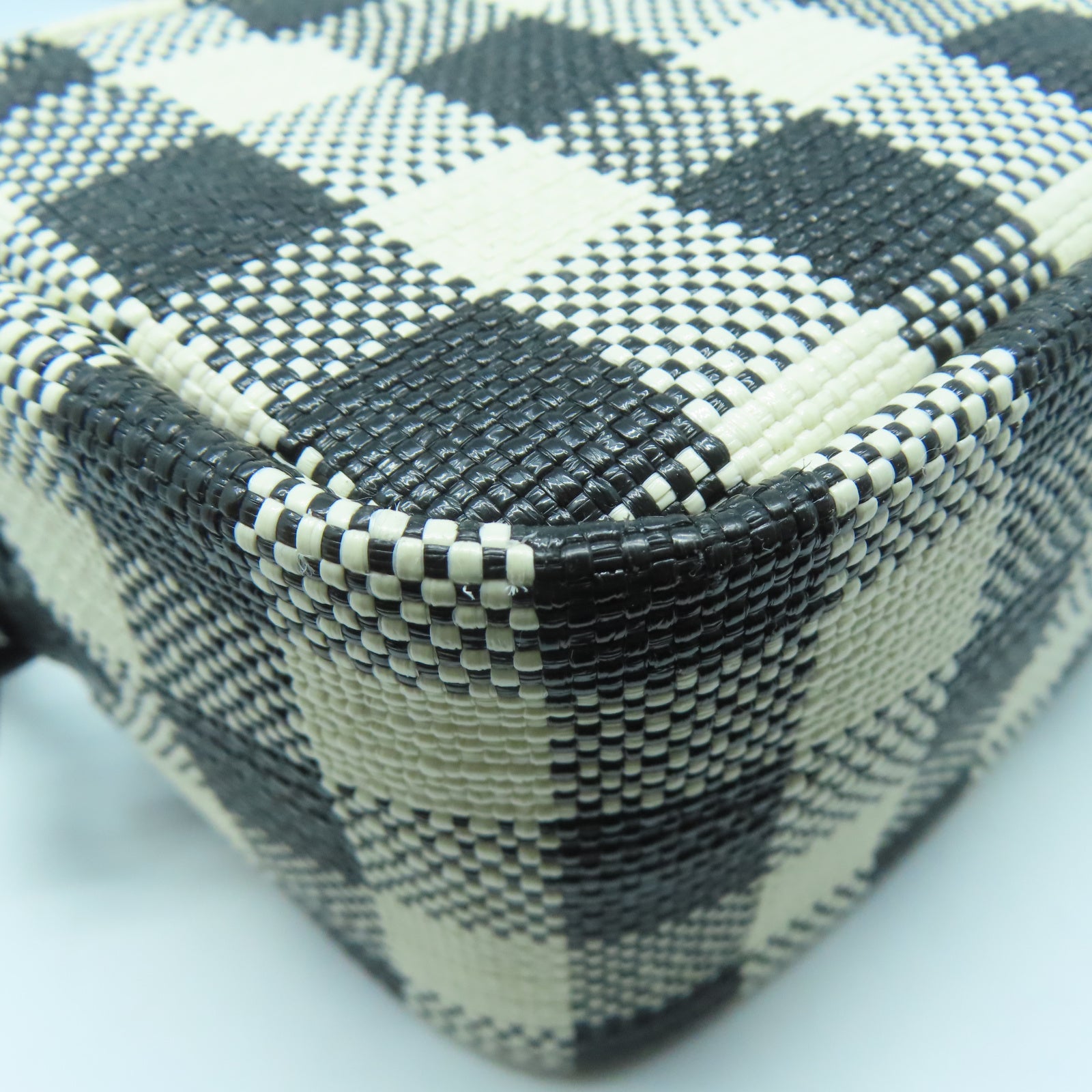 Tory Burch 牛皮皮革Shoulder Bag金扣肩背袋黑色/白色