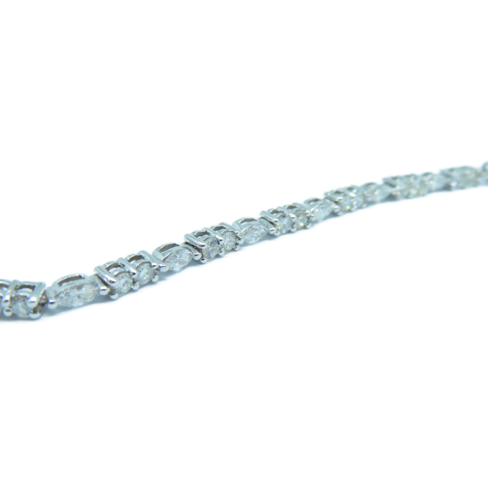 JEWELRY 18K白金Diamond Bracelet 0.79ct鑽石手鐲