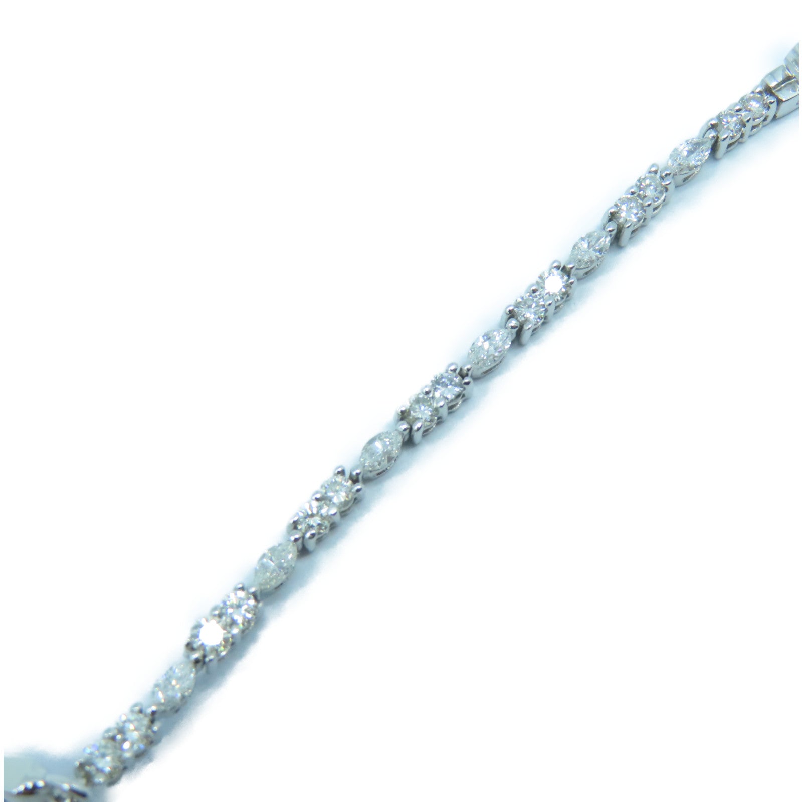 JEWELRY 18K白金Diamond Bracelet 0.79ct鑽石手鐲