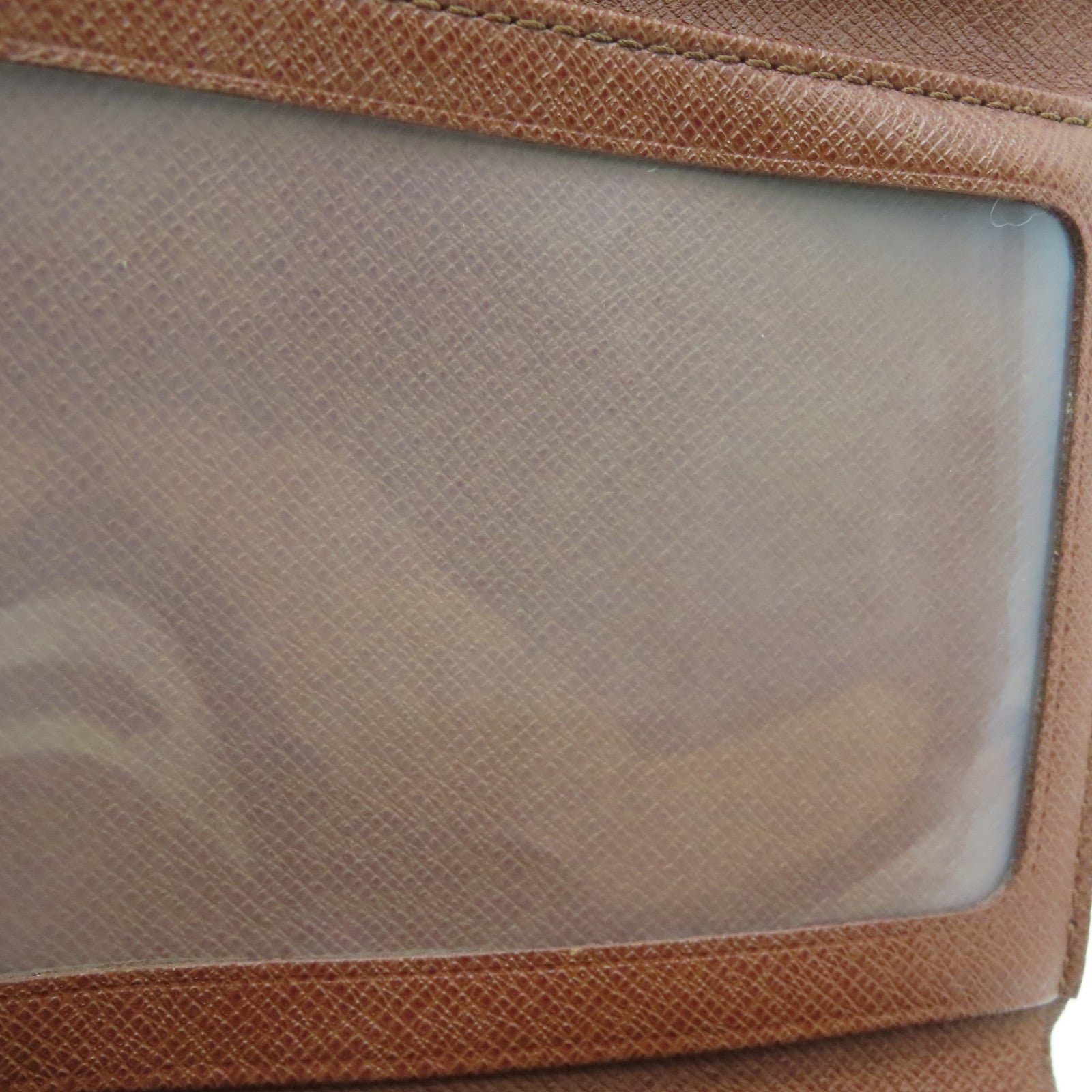 LOUIS VUITTON Monogram Joey Geldborse金扣錢包啡色