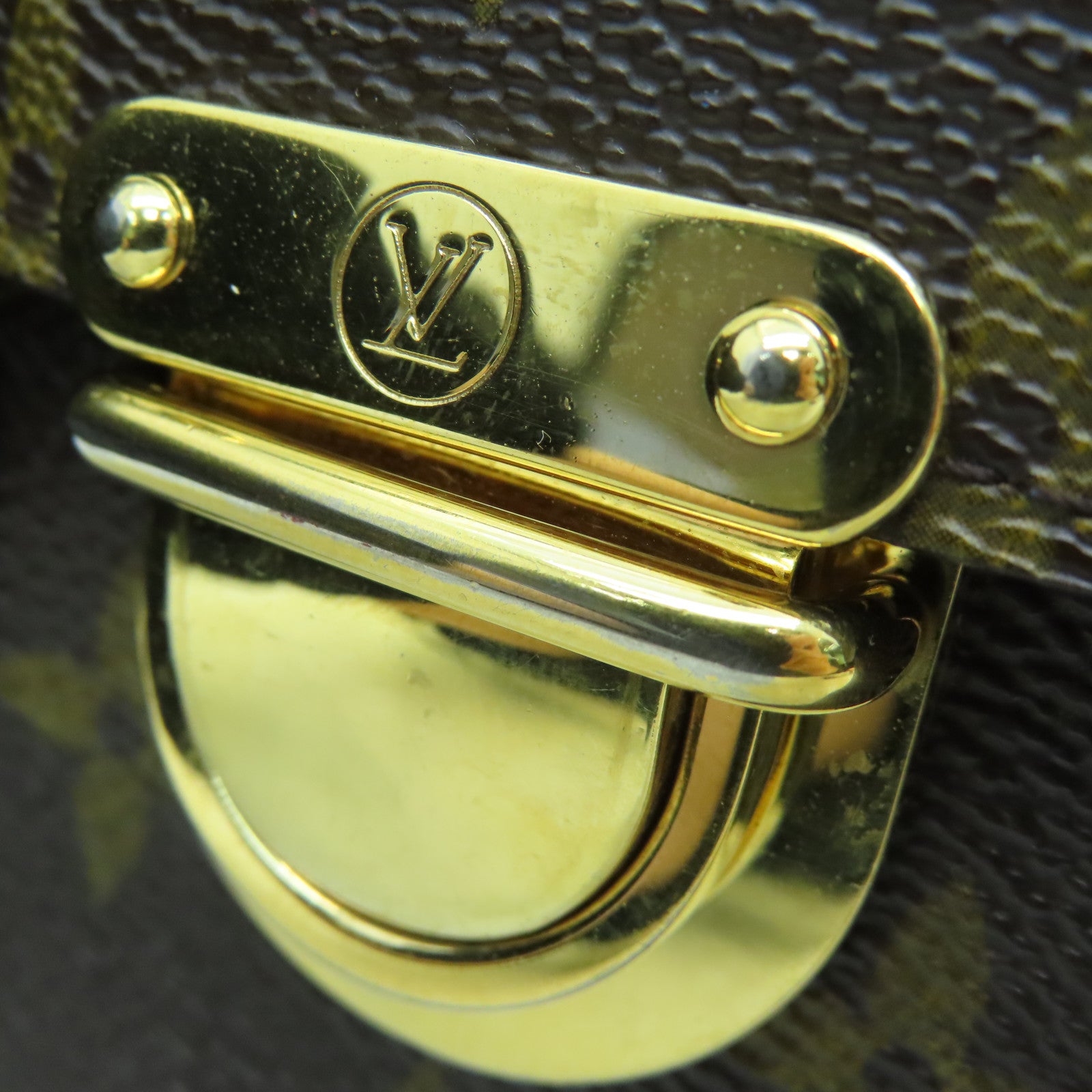 LOUIS VUITTON Monogram Joey Geldborse金扣錢包啡色