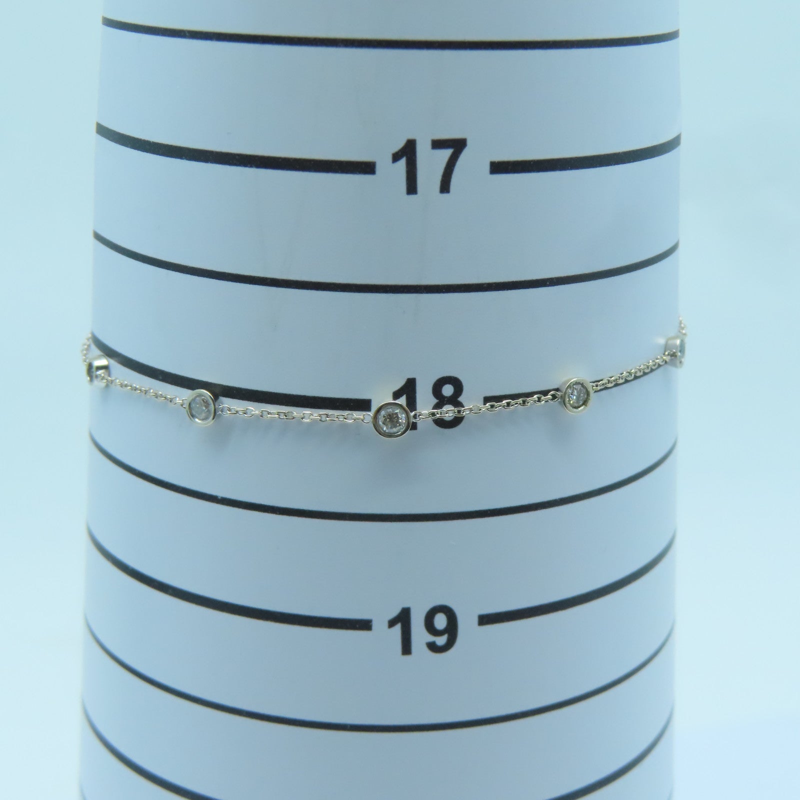 JEWELRY 18K白金Bracelet鑽石手鏈
