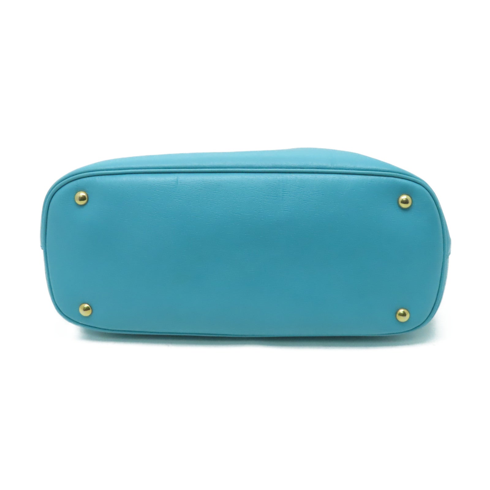 GUCCI 牛皮皮革2way Shoulder Bag金扣手挽肩背兩用袋藍色