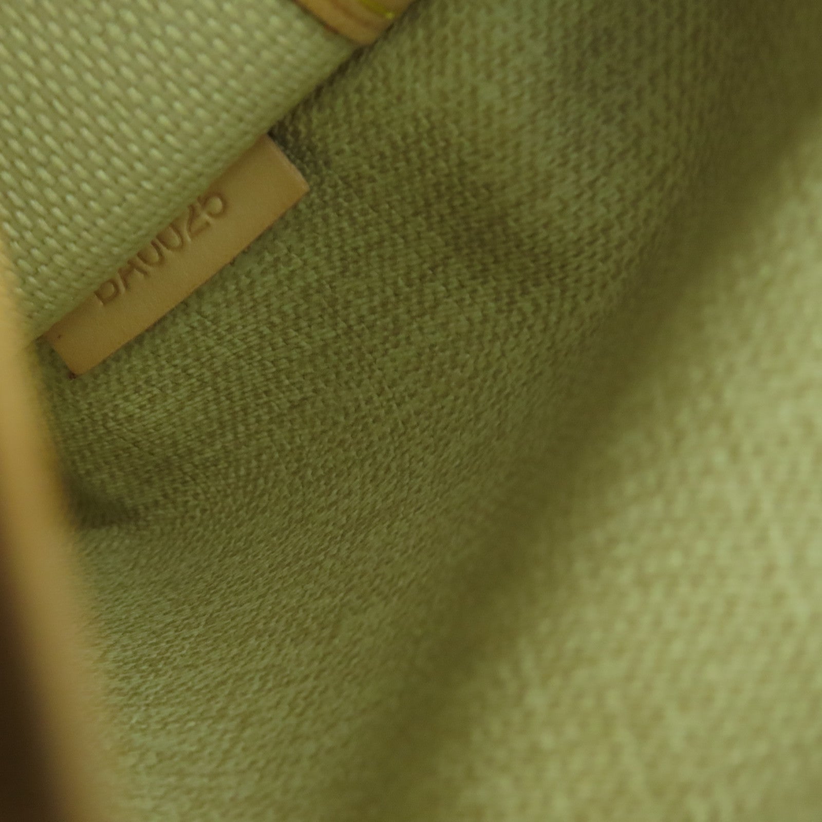 LOUIS VUITTON Monogram Trouville Hand Bag金扣手挽袋啡色
