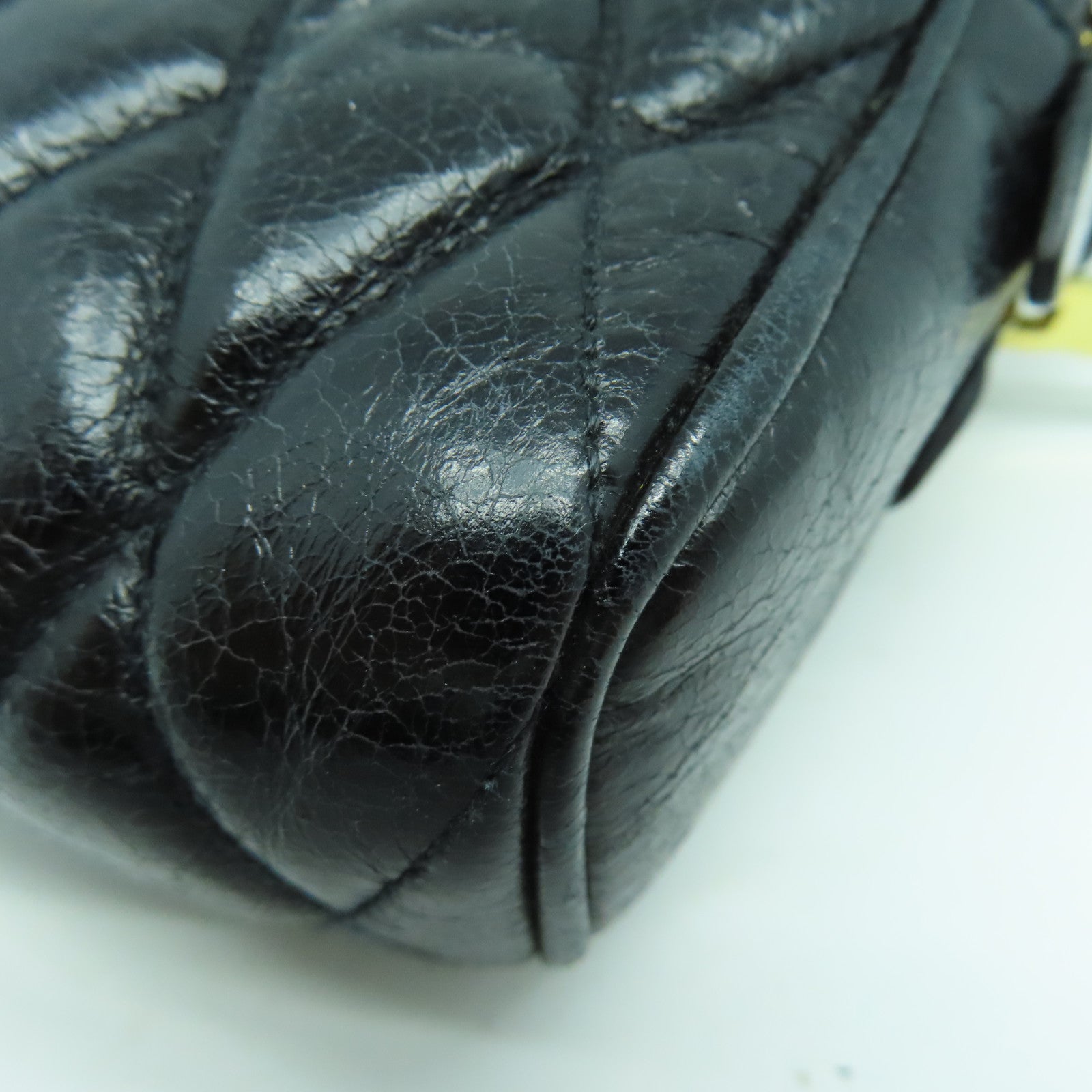 Miu Miu 菱格羊皮皮革Shoulder Bag金扣肩背袋黑色