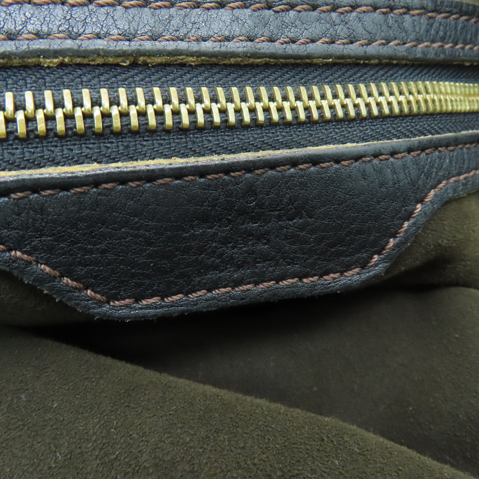 LOUIS VUITTON 牛皮皮革Mahina金扣手挽肩背兩用袋黑色