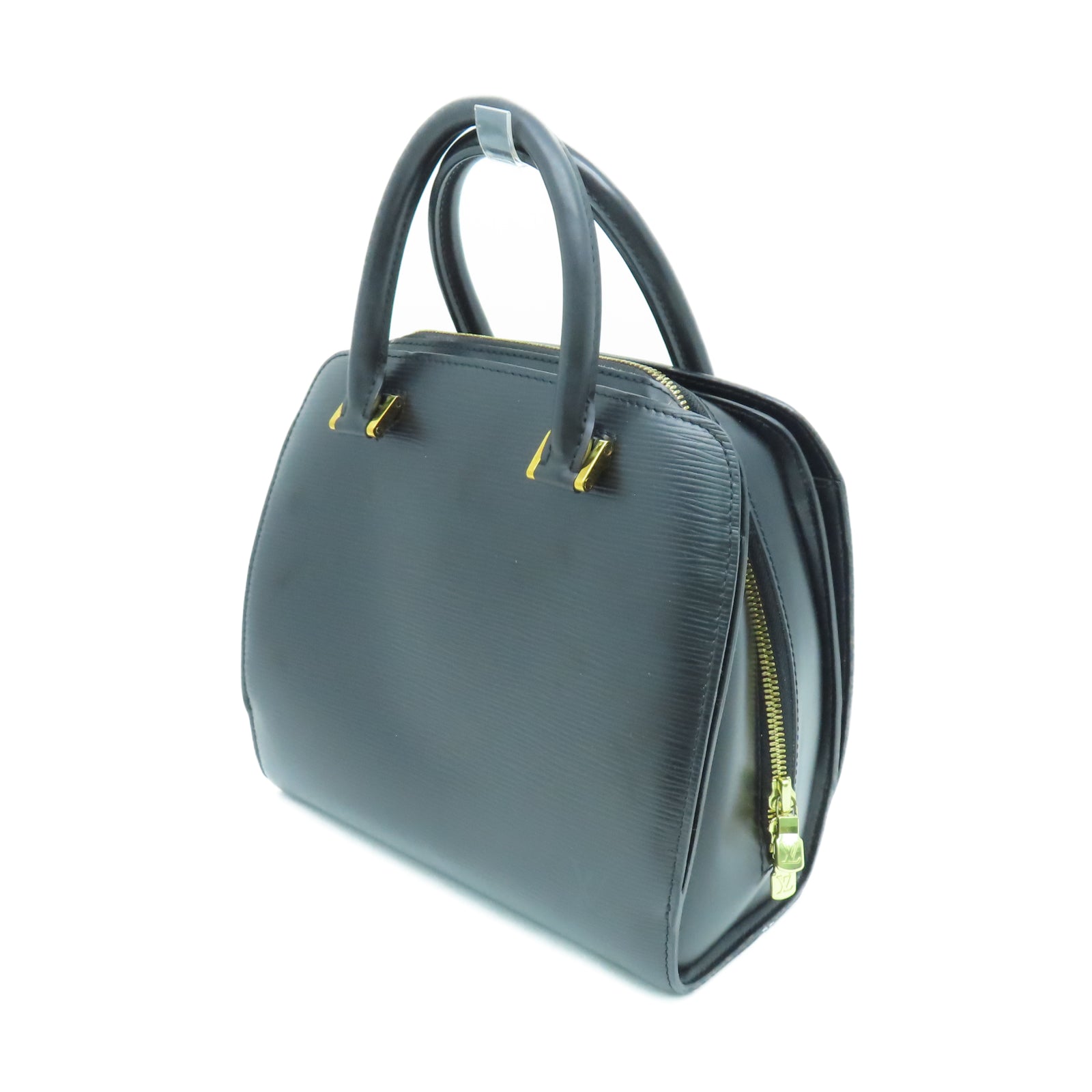 LOUIS VUITTON Epi皮革Pont Neuf金扣手挽袋黑色