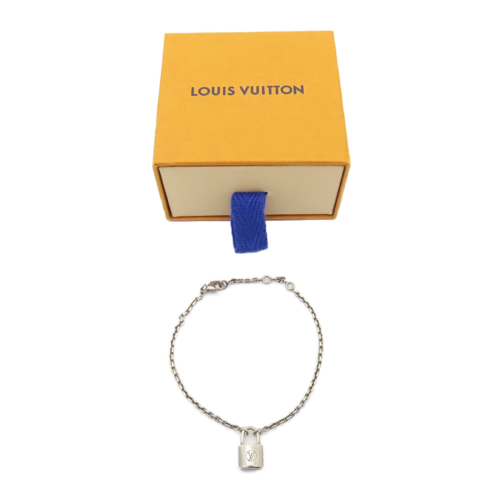 LOUIS VUITTON 925純銀Bracelet銀扣手鏈銀色