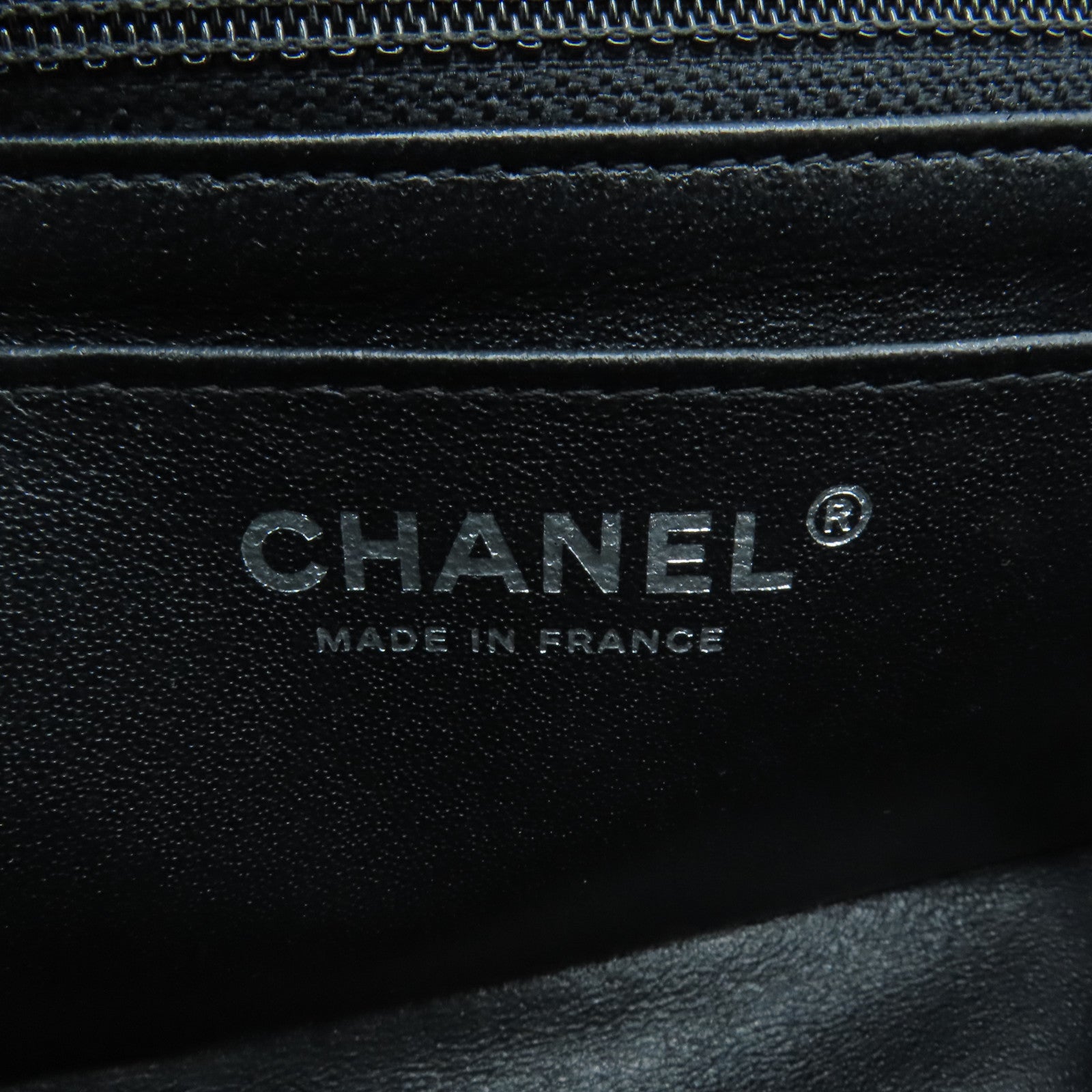 CHANEL 菱格羊皮皮革Classic 20cm銀扣鏈帶肩背袋黑色
