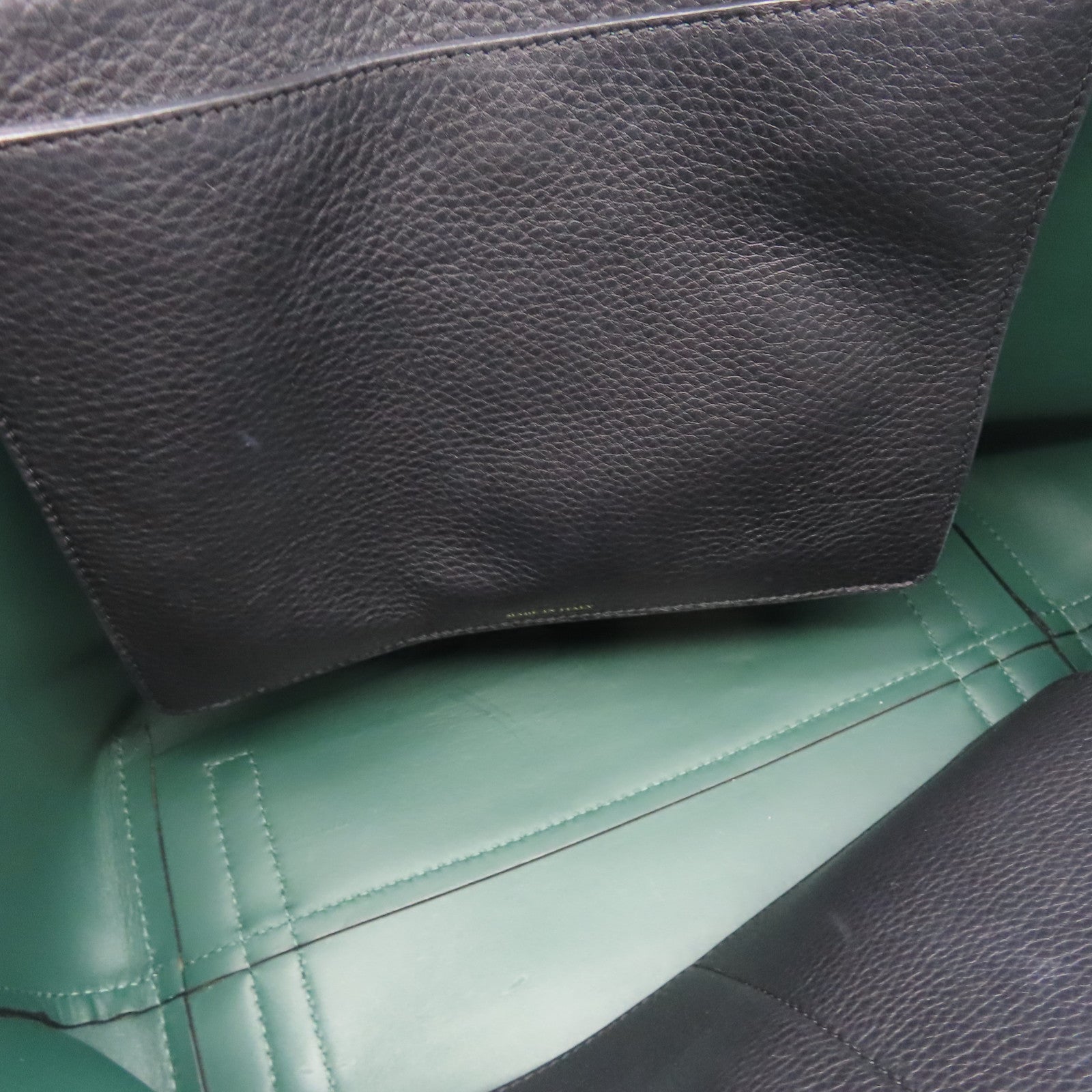 BURBERRY 【激減優惠】牛皮皮革2 Way shoulder金扣手挽肩背兩用袋黑色/黃色