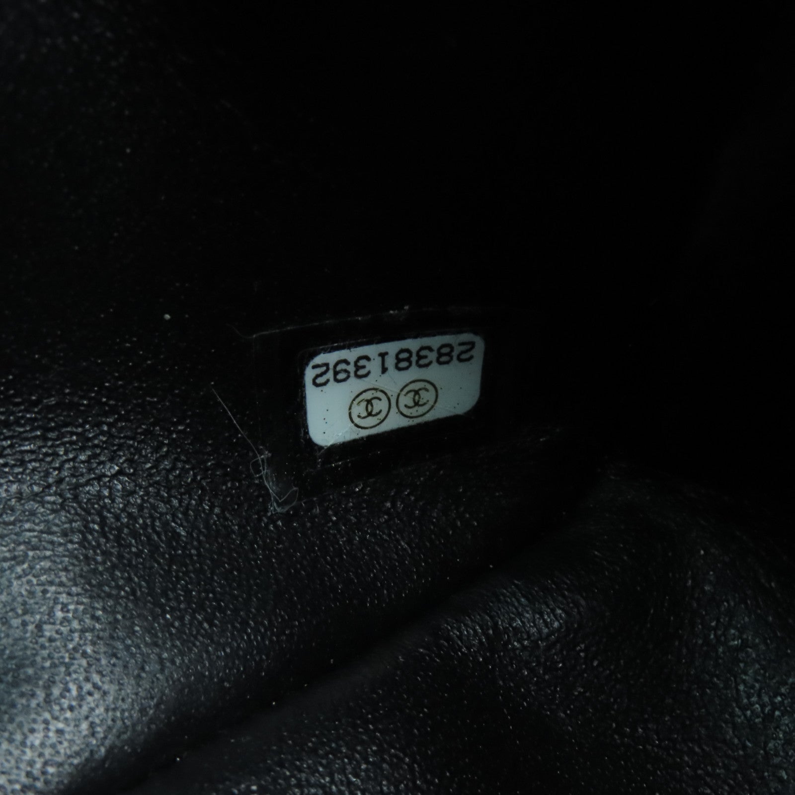 CHANEL 菱格羊皮皮革Classic 20cm銀扣鏈帶肩背袋黑色