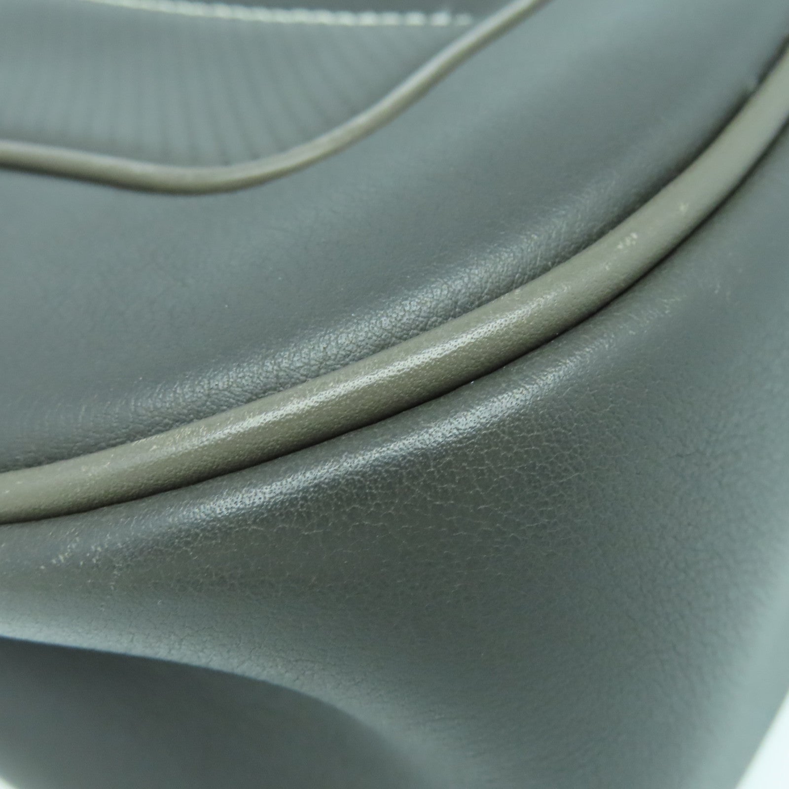 HERMES Evercolour皮革Berline銀扣肩背袋Etain灰色