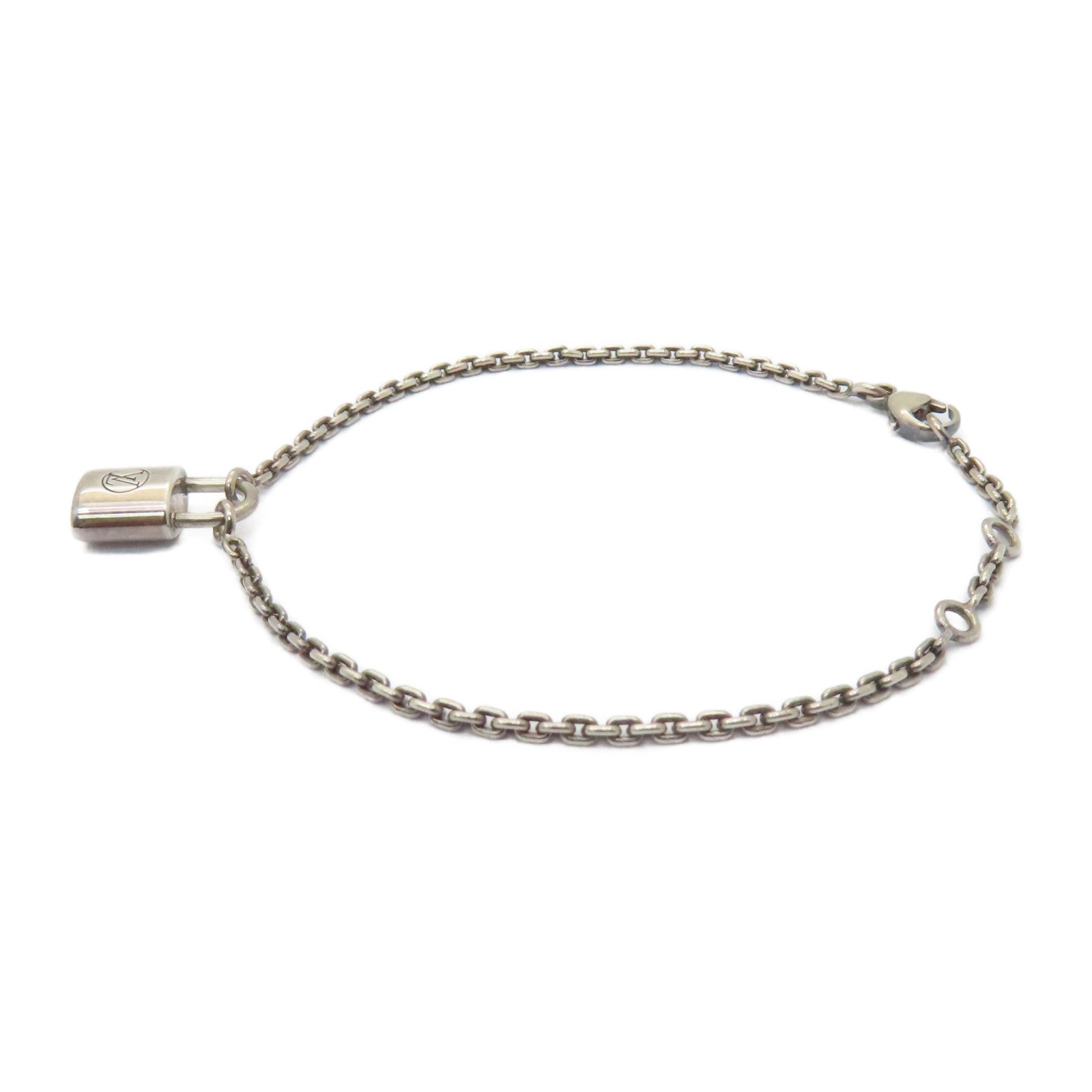 LOUIS VUITTON 925純銀Bracelet銀扣手鏈銀色