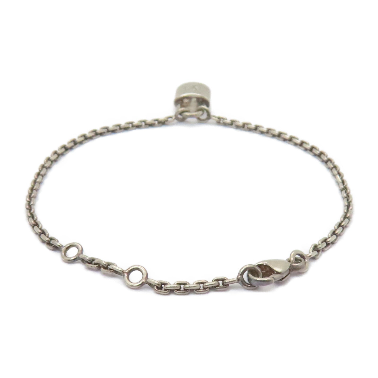 LOUIS VUITTON 925純銀Bracelet銀扣手鏈銀色