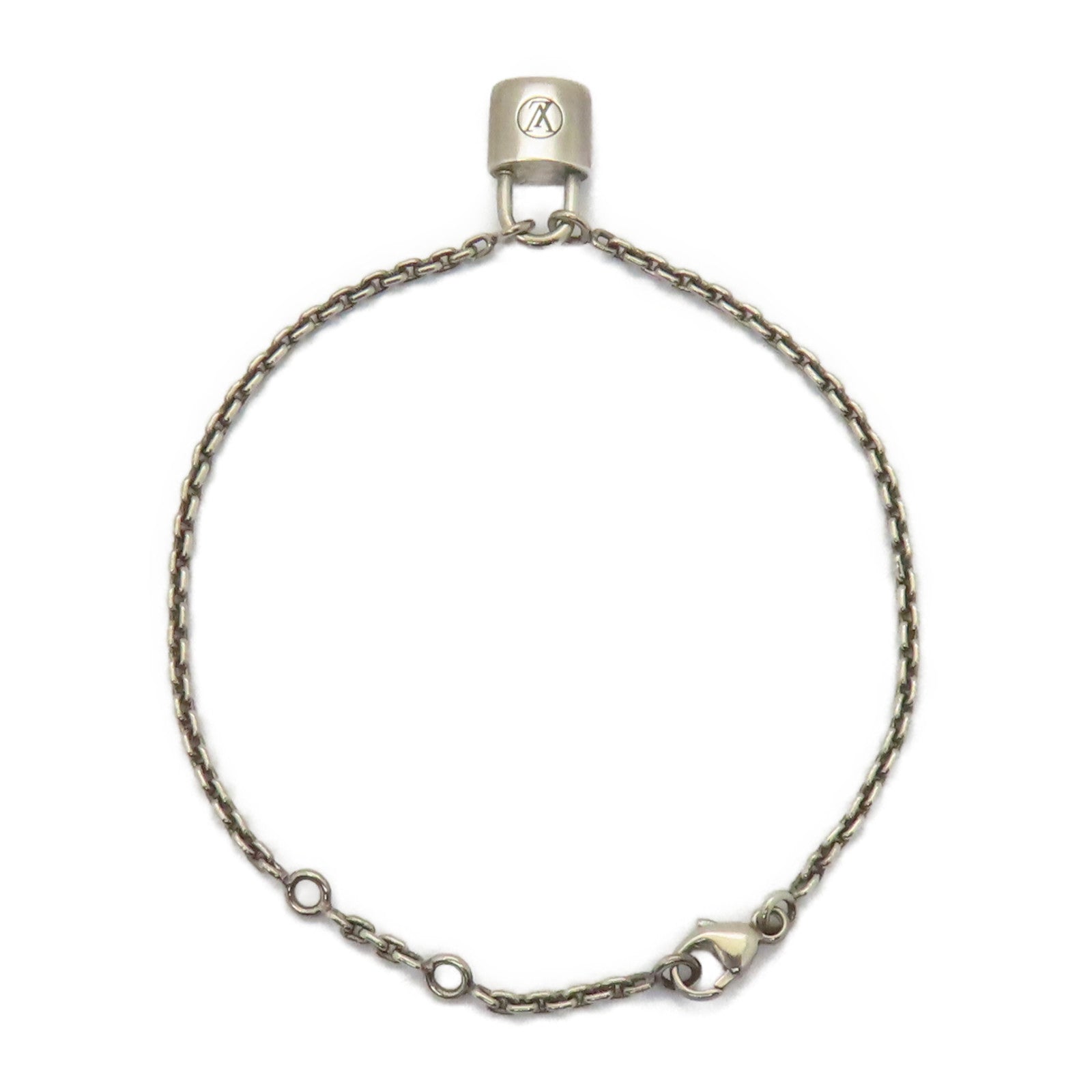 LOUIS VUITTON 925純銀Bracelet銀扣手鏈銀色