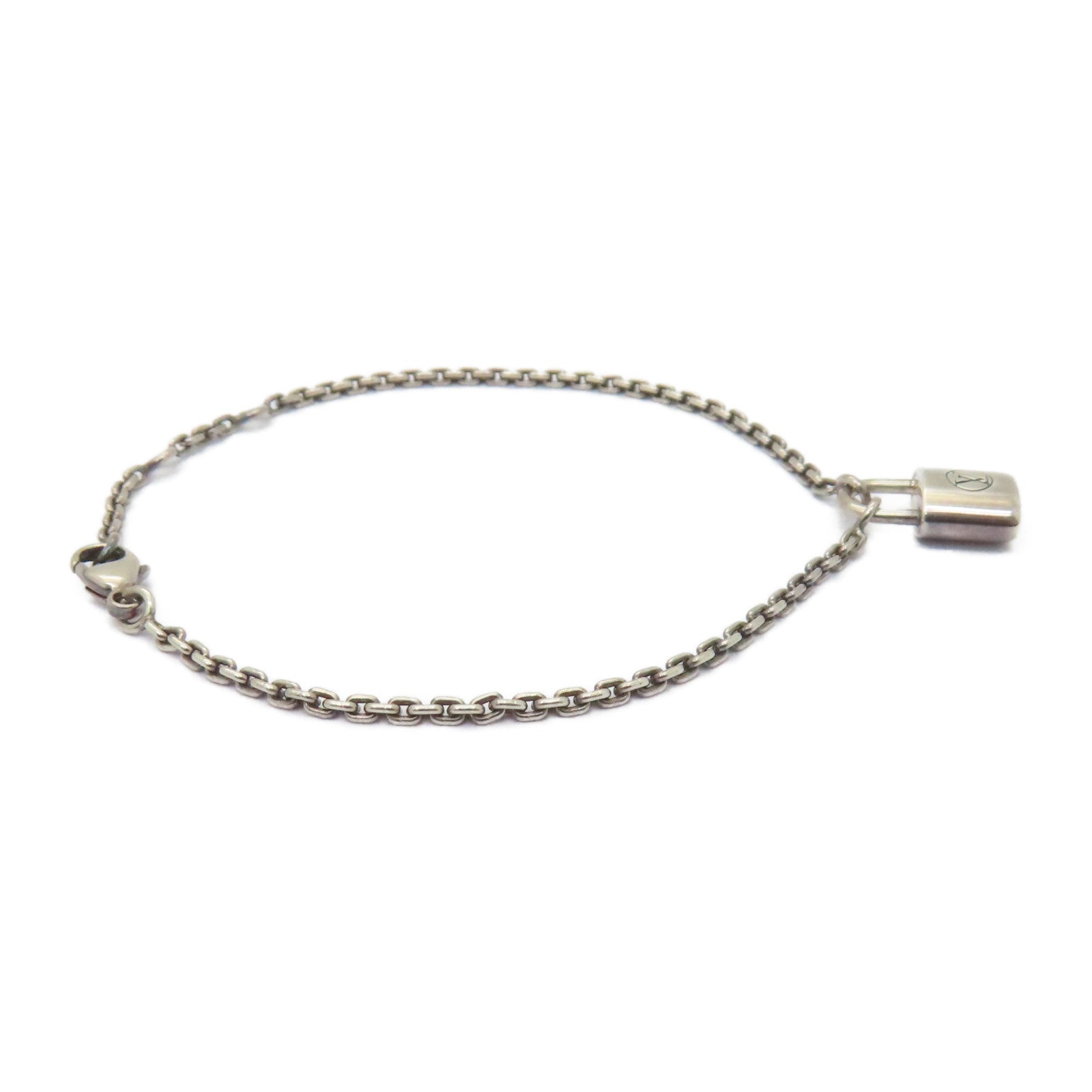 LOUIS VUITTON 925純銀Bracelet銀扣手鏈銀色