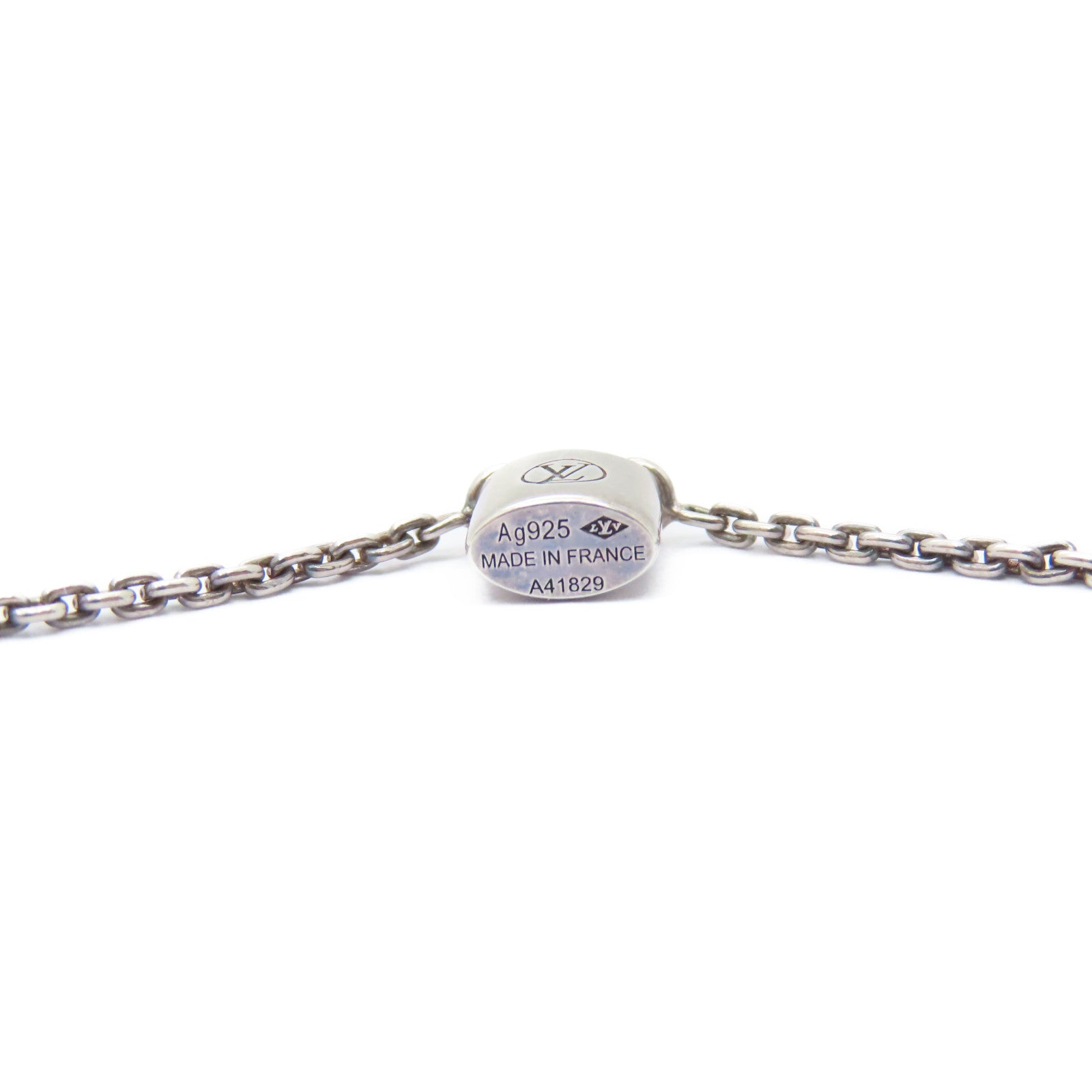 LOUIS VUITTON 925純銀Bracelet銀扣手鏈銀色