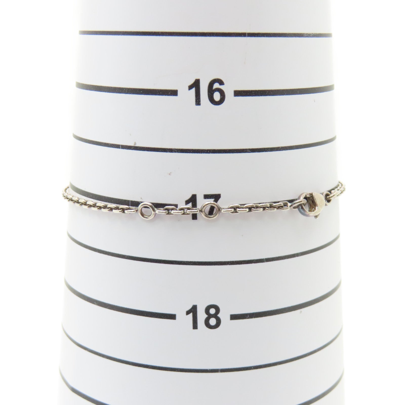 LOUIS VUITTON 925純銀Bracelet銀扣手鏈銀色