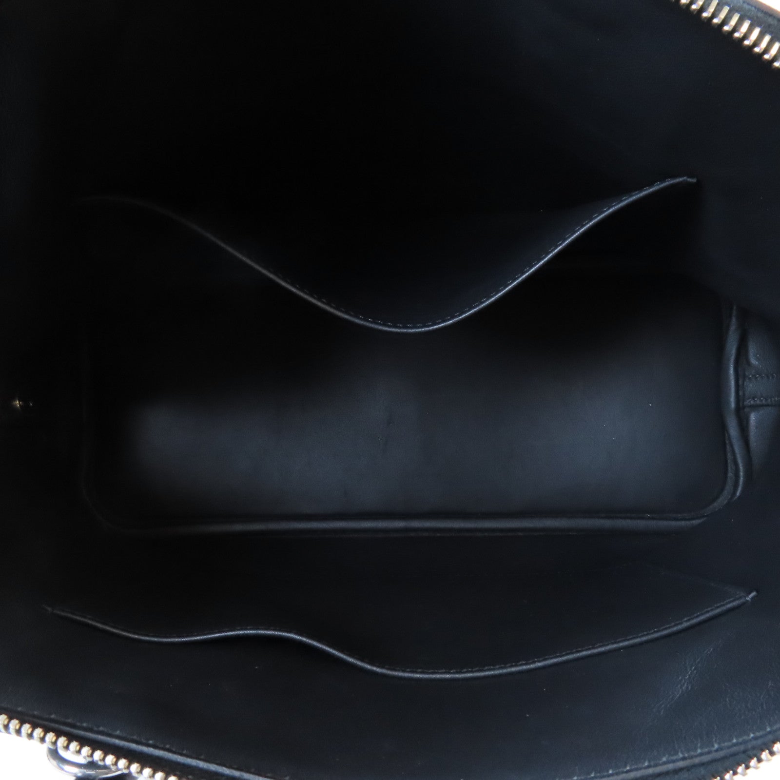 HERMES Clemence皮革Bolide 1923 30銀扣手挽肩背兩用袋Noir黑色