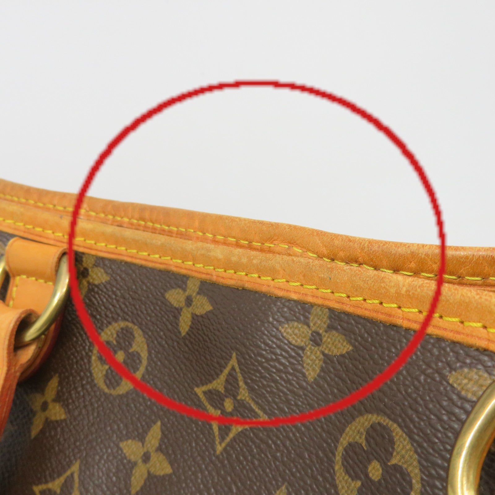 LOUIS VUITTON Monogram Batignolles Horizont Shoulder Bag肩背袋啡色