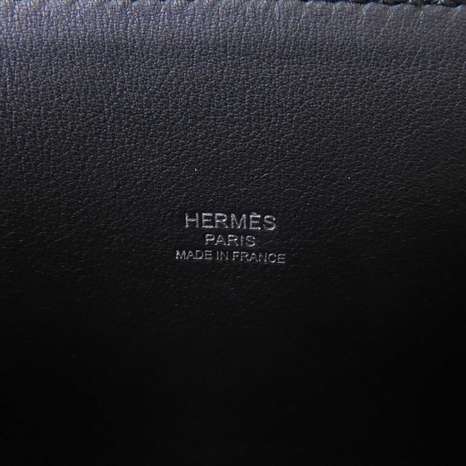 HERMES Clemence皮革Bolide 1923 30銀扣手挽肩背兩用袋Noir黑色