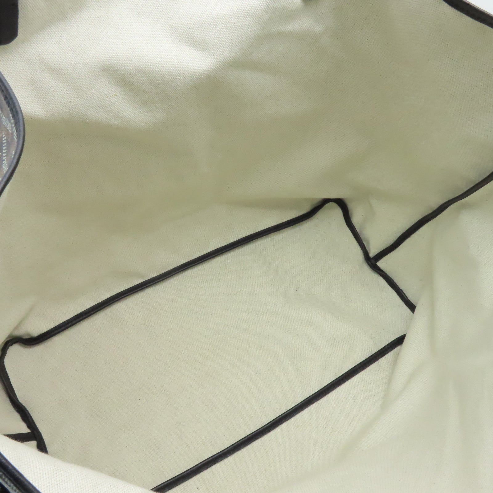 GOYARD 塗層帆布Saint Louis GM Tote Bag銀扣手挽袋黑色/啡色