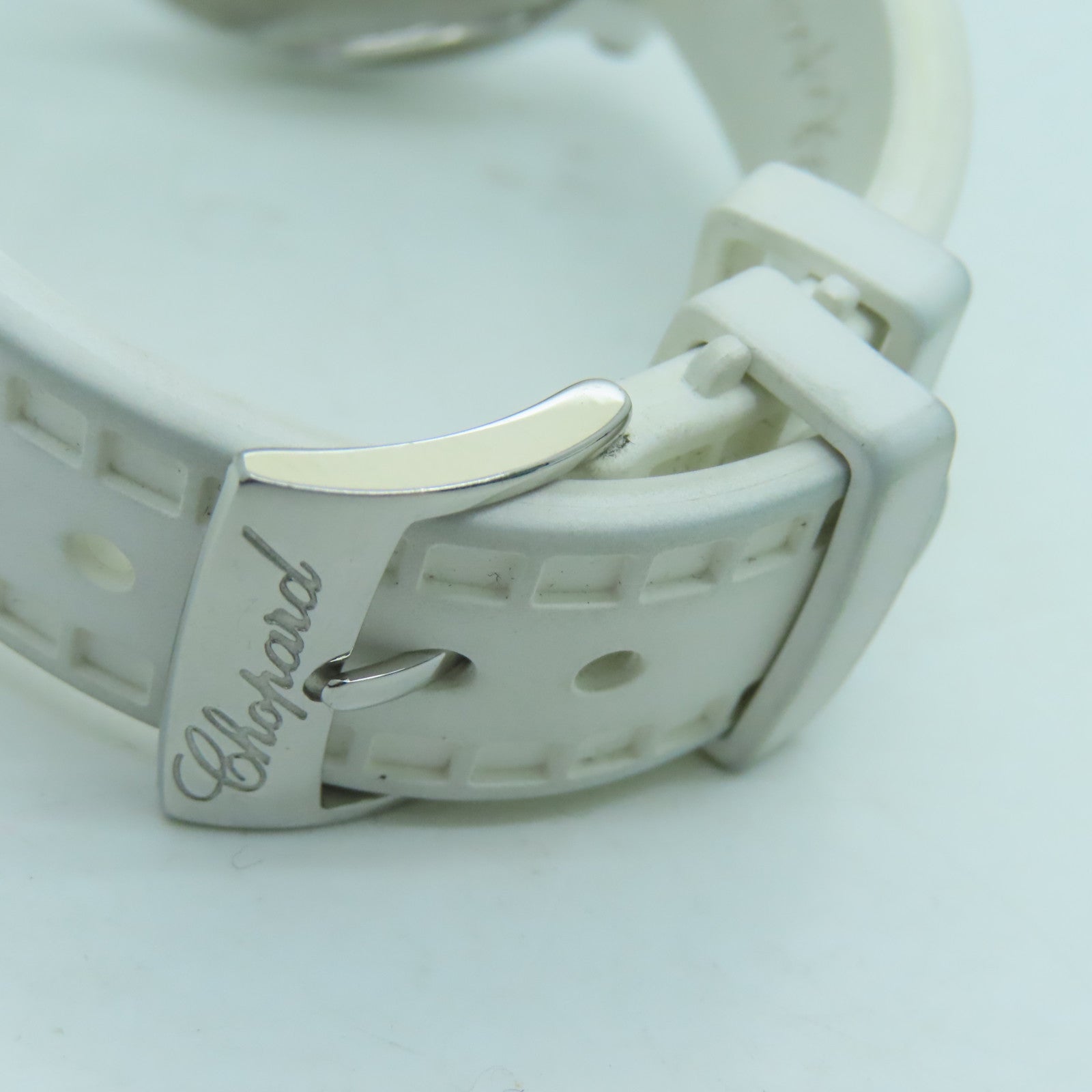 Chopard Happy Sport Ceramic/Diamond Watch Quartz Movement White