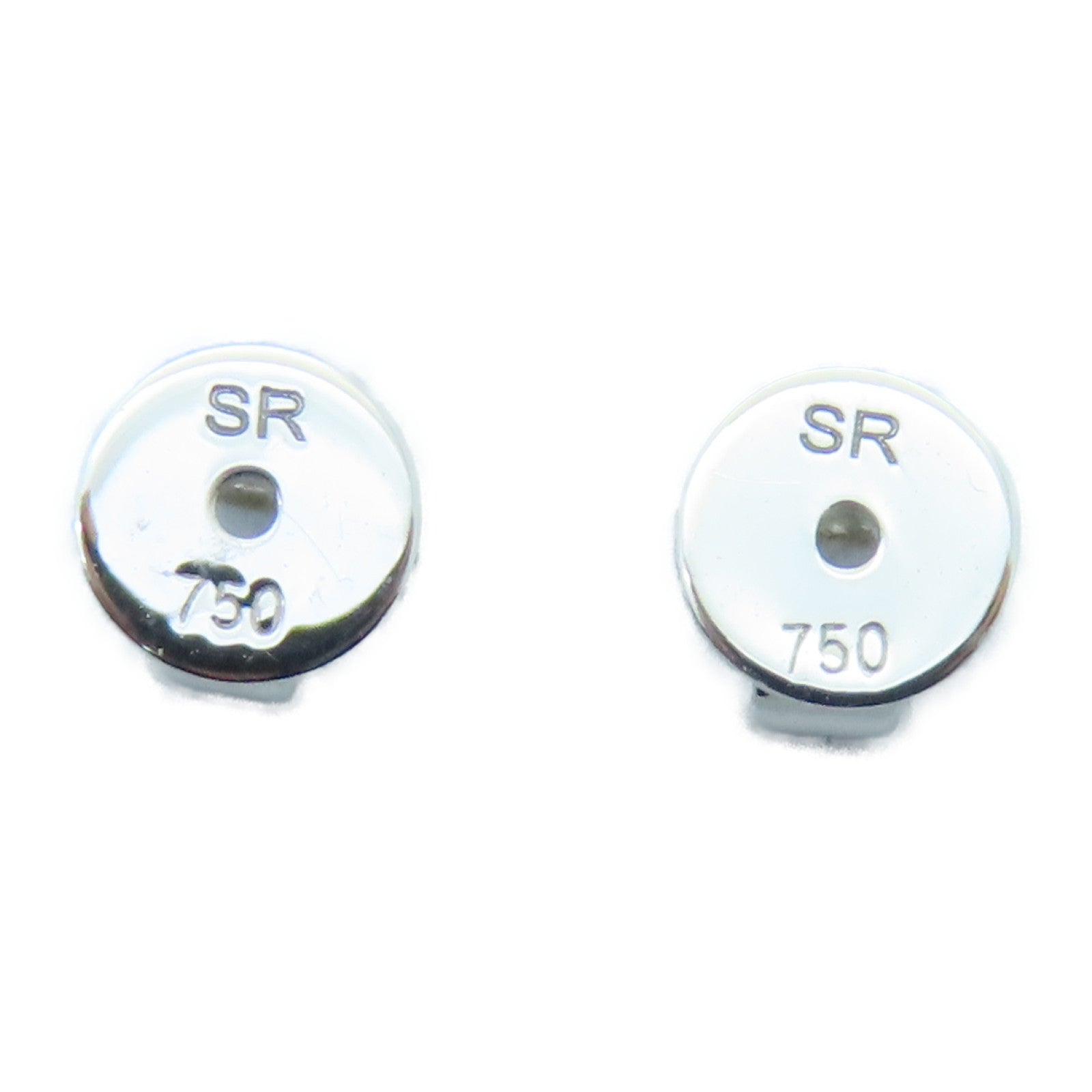 JEWELRY 18K白金Diamond Earrings 0.22ct耳環銀色