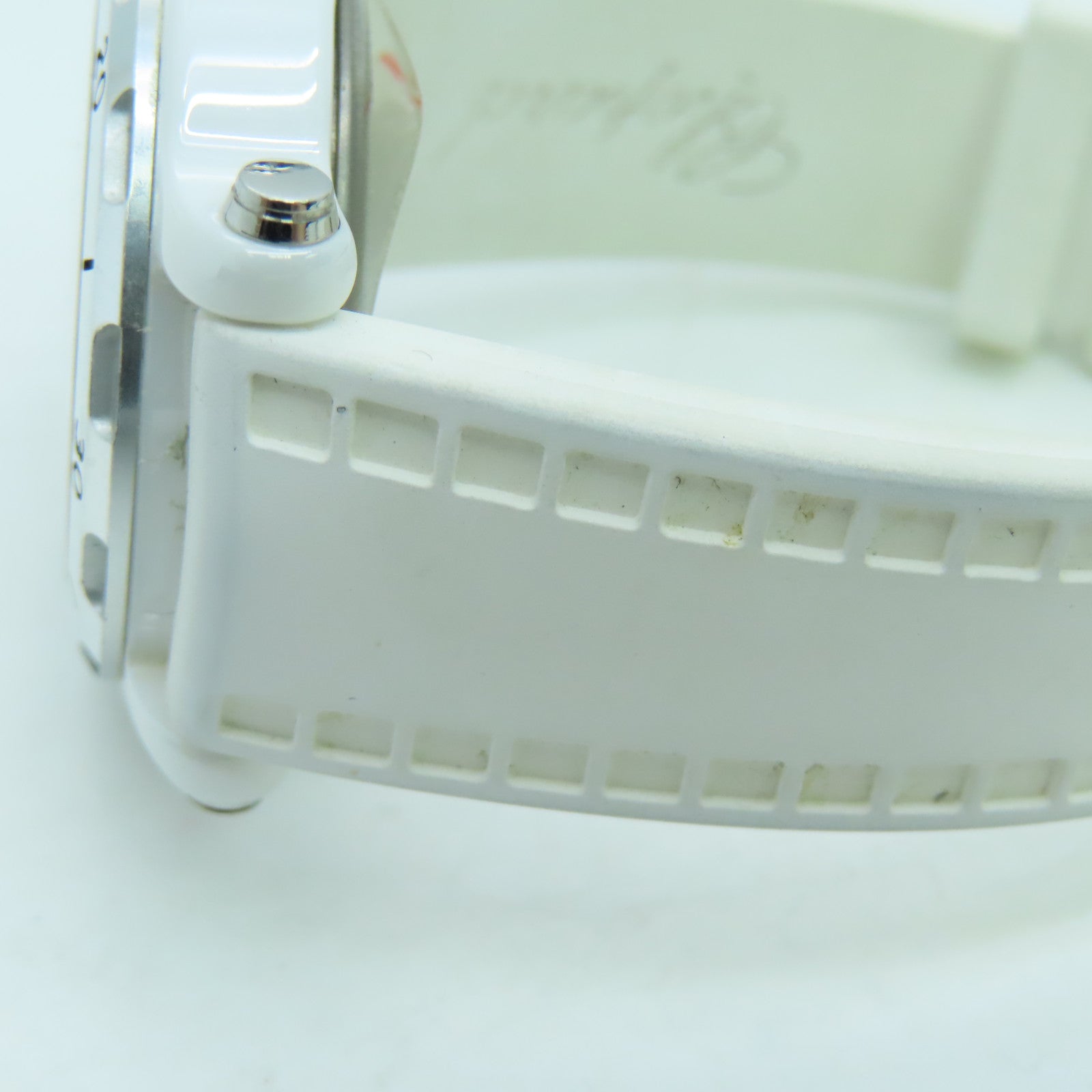 Chopard Happy Sport Ceramic/Diamond Watch Quartz Movement White