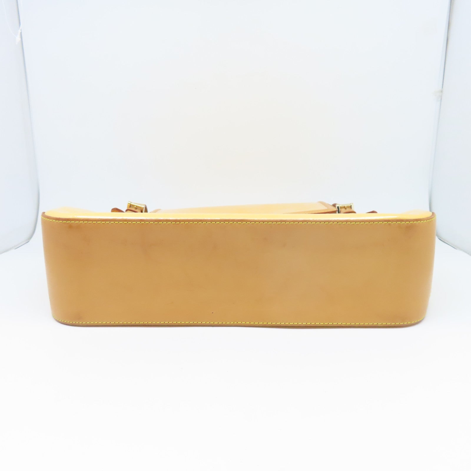 LOUIS VUITTON Monogram Vernis Tote Bag金扣手挽袋黃色