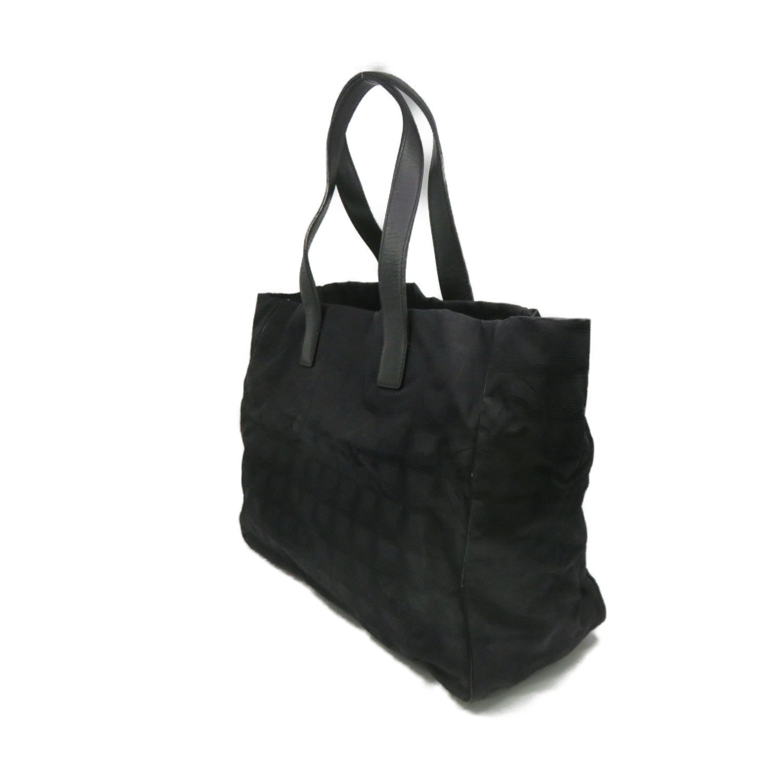 CHANEL 尼龍Tote Bag手挽袋黑色