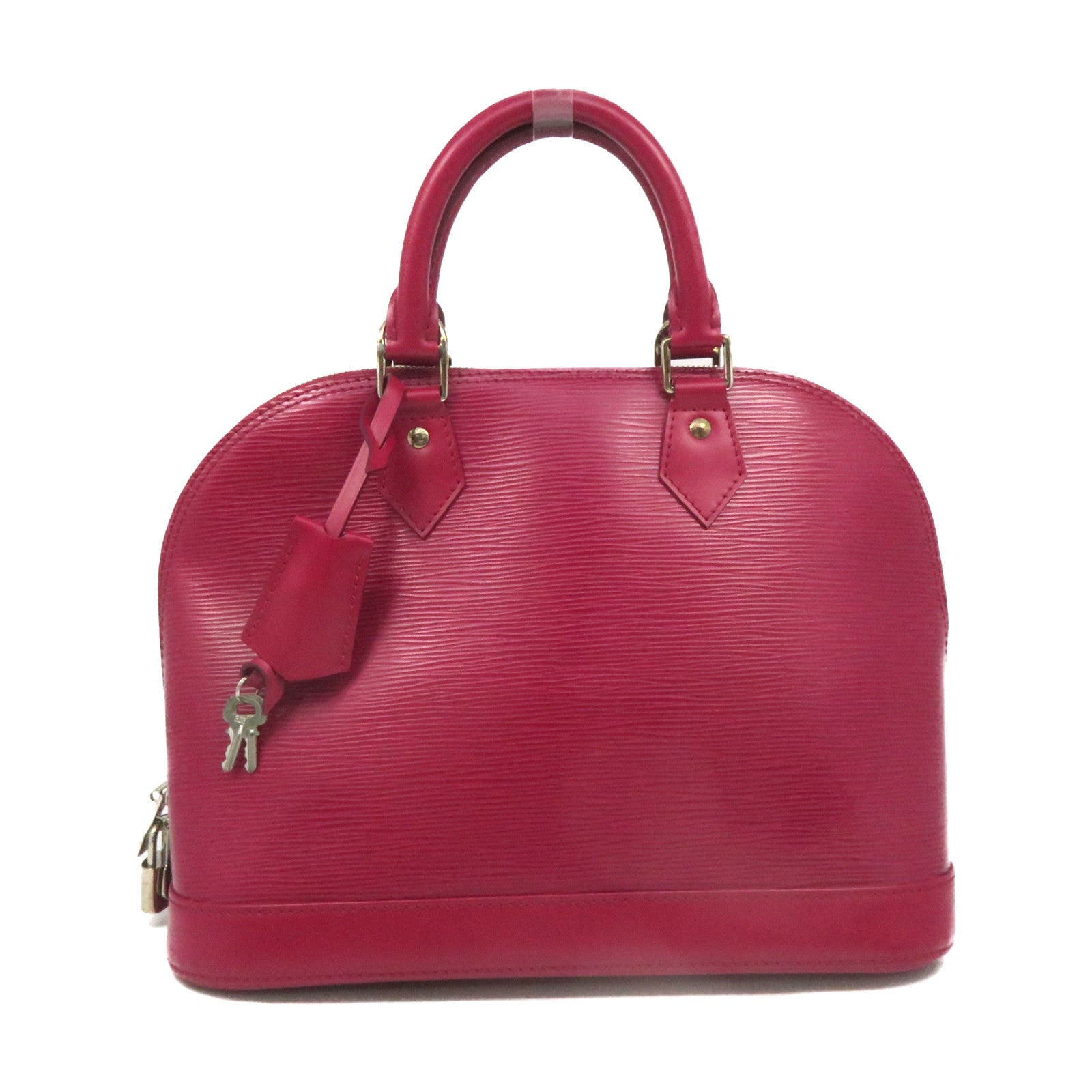 LOUIS VUITTON [Sharp Discount] Epi Alma Hand Bag Fuchsia