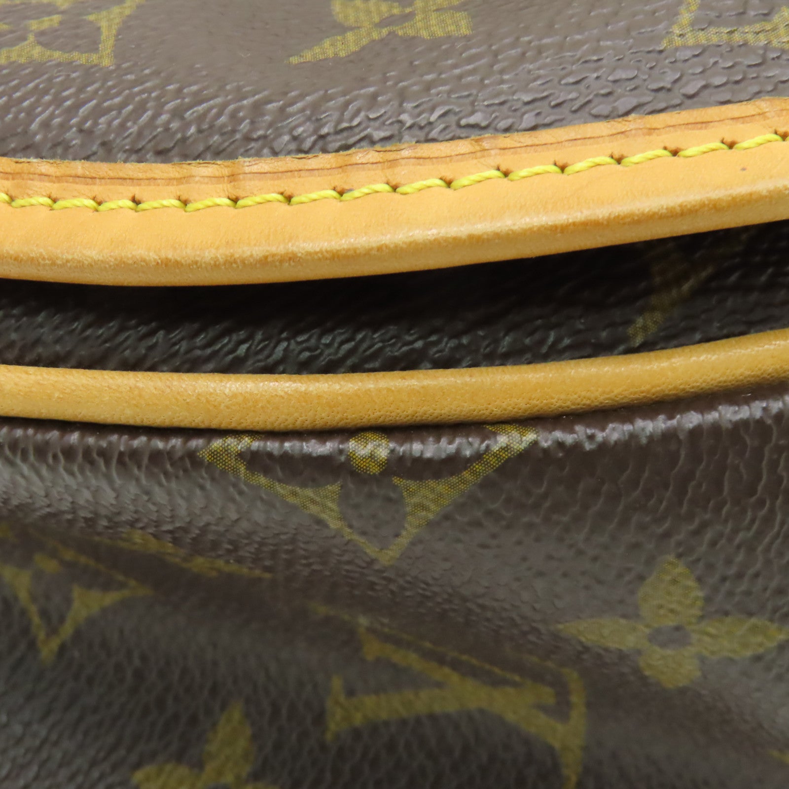 LOUIS VUITTON Monogram Menilmotant MM金扣肩背袋棕色