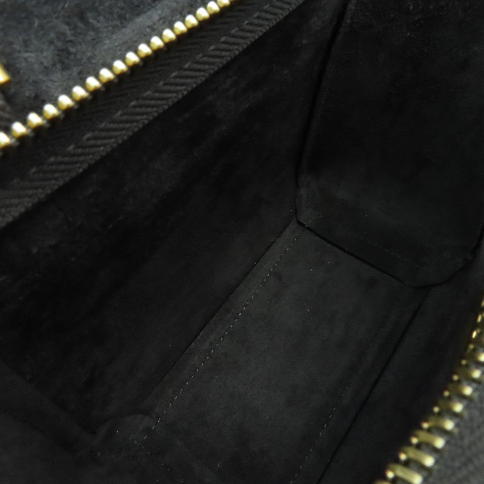 CELINE 牛皮皮革Pico Belt Bag 2Way Shoulder Bag金扣手挽肩背兩用袋灰色