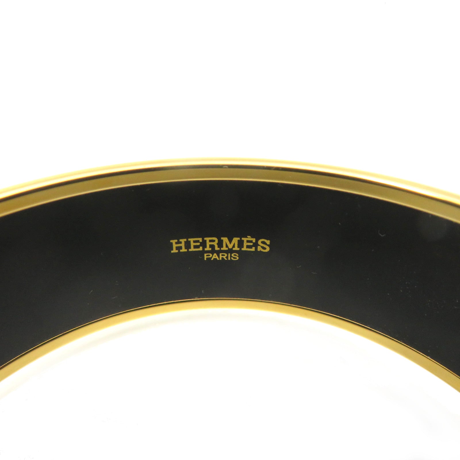 HERMES 金属Quadrige Wide Bangle手镯灰色/彩色