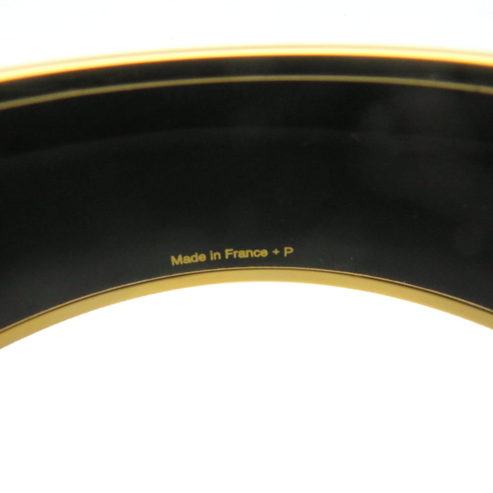 HERMES 金属Quadrige Wide Bangle手镯灰色/彩色