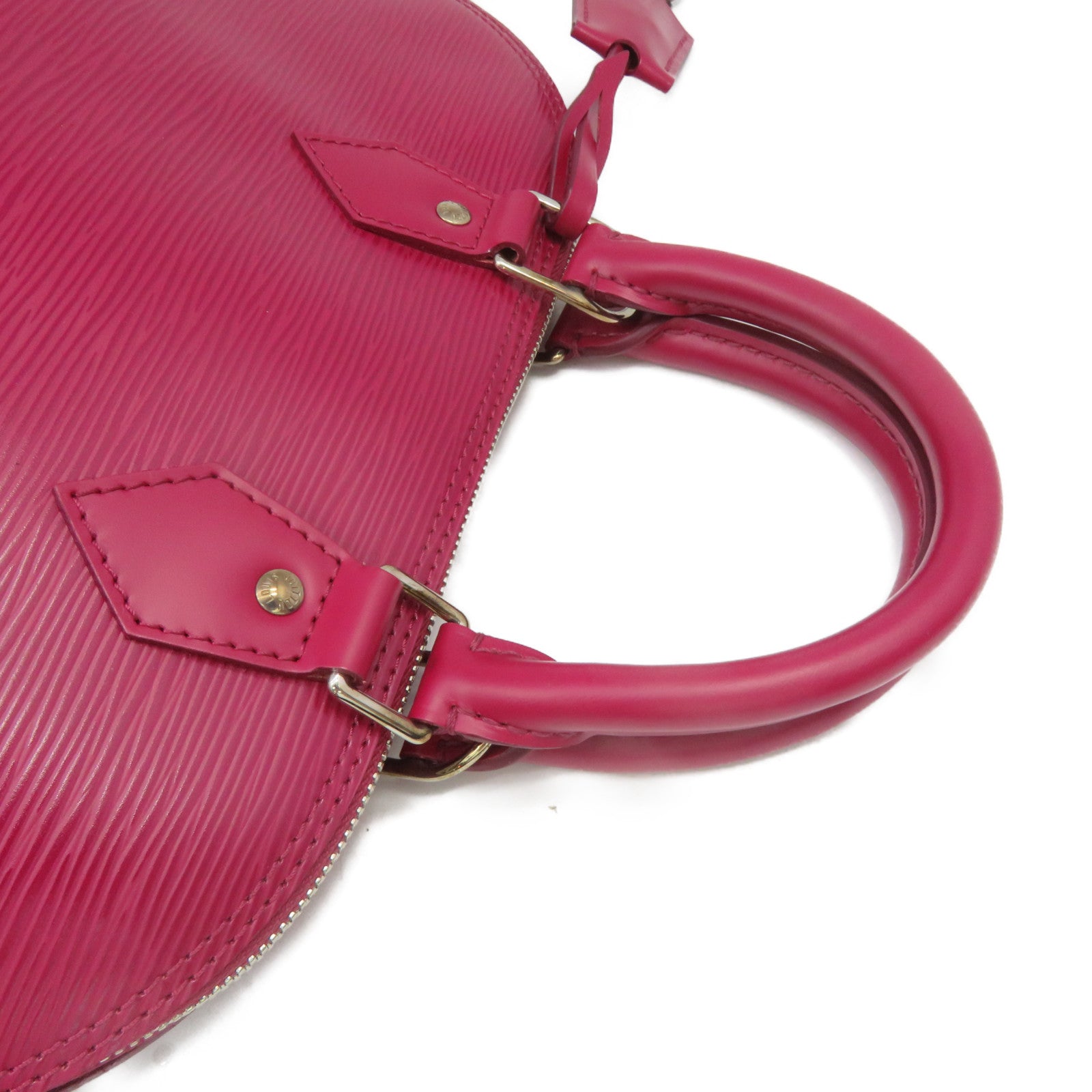 LOUIS VUITTON [Sharp Discount] Epi Alma Hand Bag Fuchsia