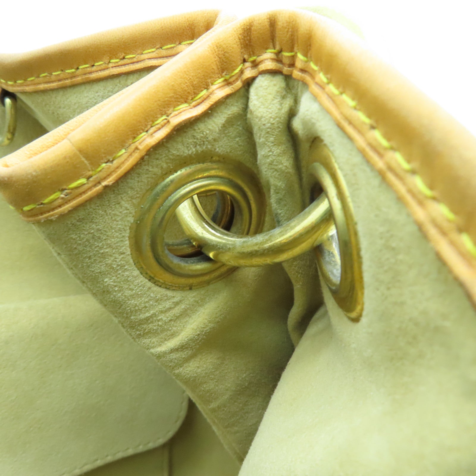 LOUIS VUITTON Monogram Galliera PM金扣肩背袋棕色