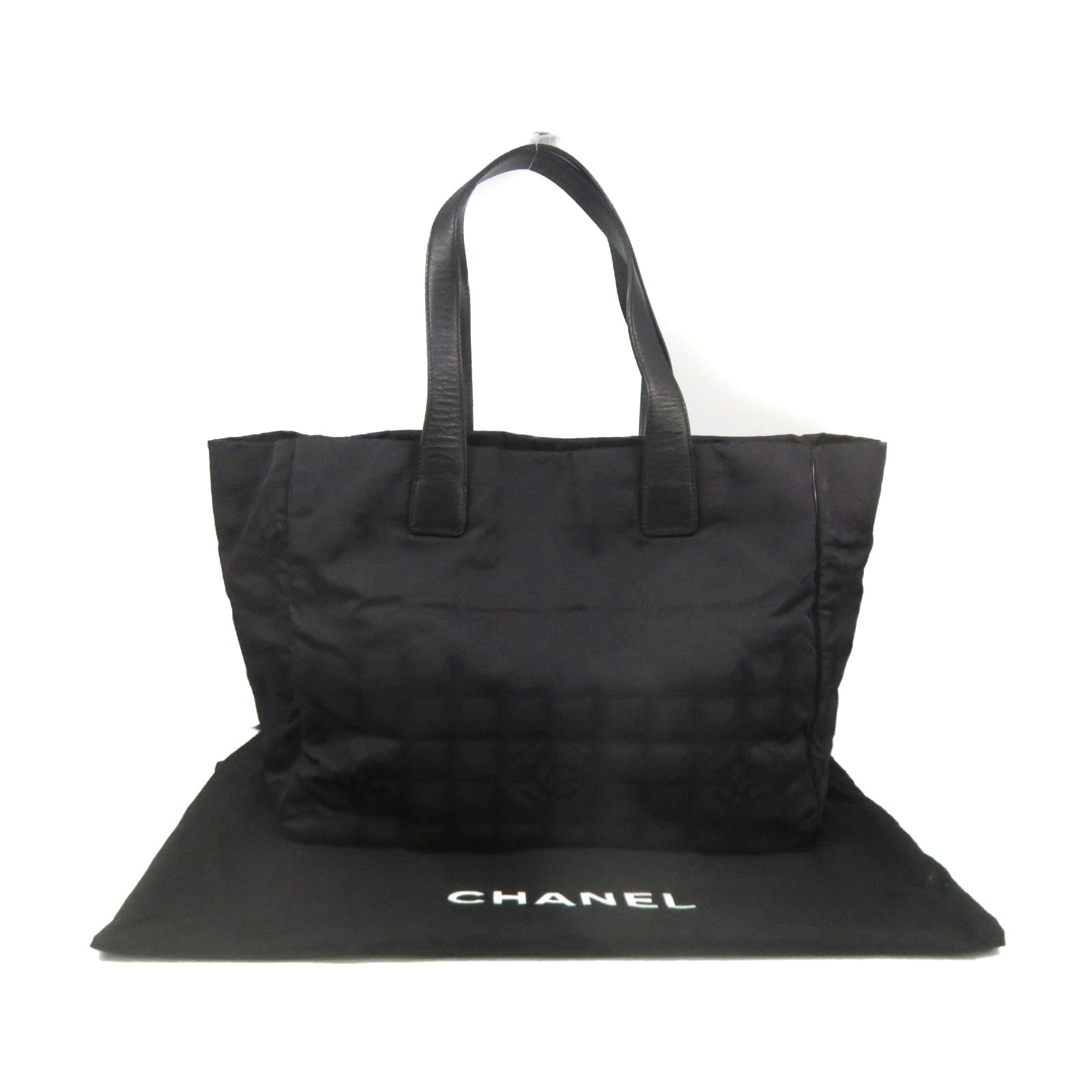 CHANEL 尼龍Tote Bag手挽袋黑色