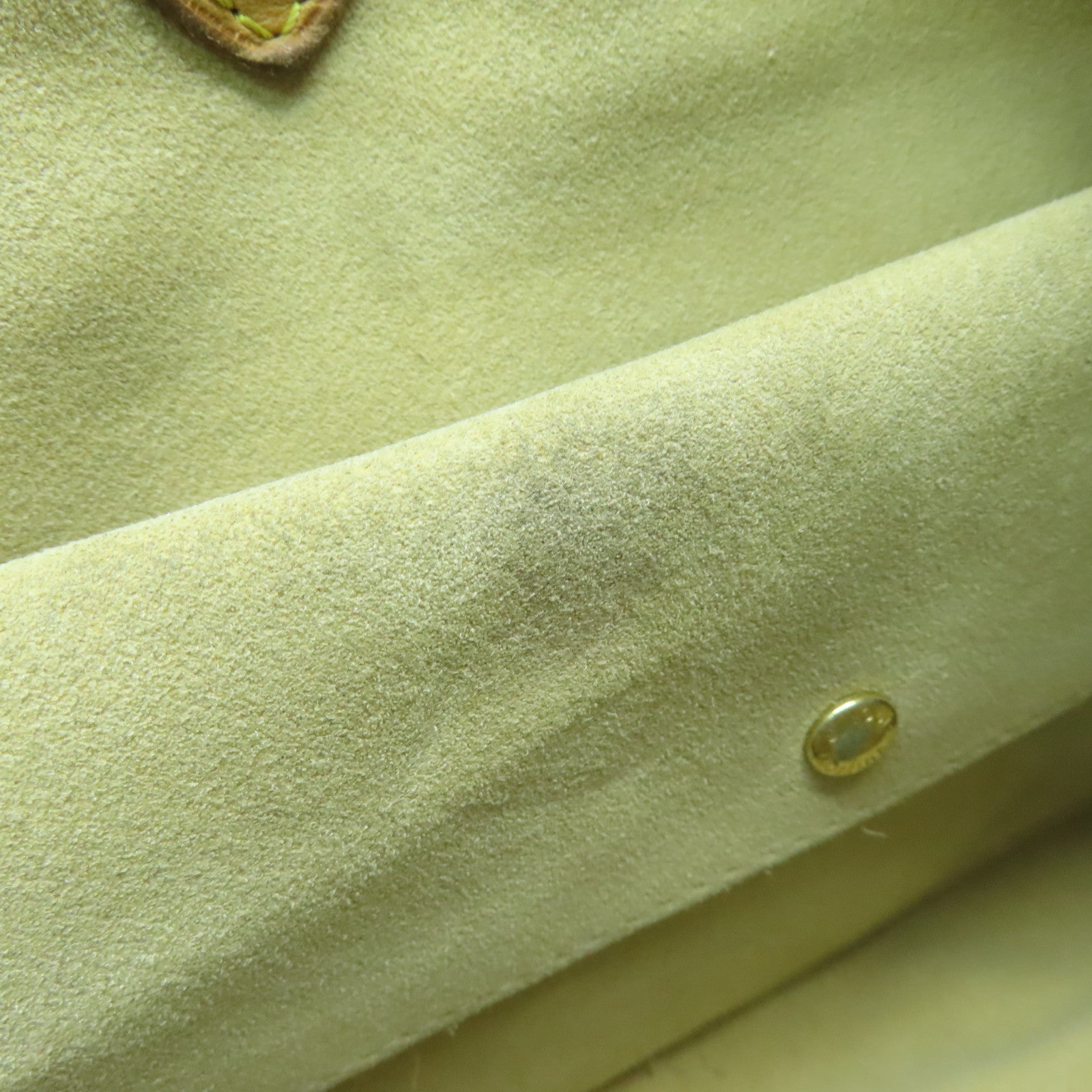 LOUIS VUITTON Monogram Galliera PM金扣肩背袋棕色