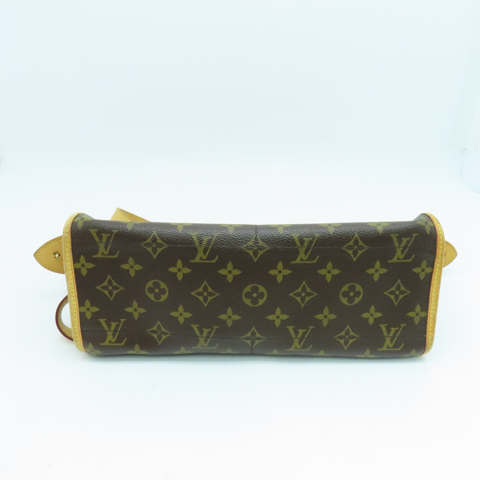 LOUIS VUITTON Monogram Popincourt Long金扣肩背袋啡色