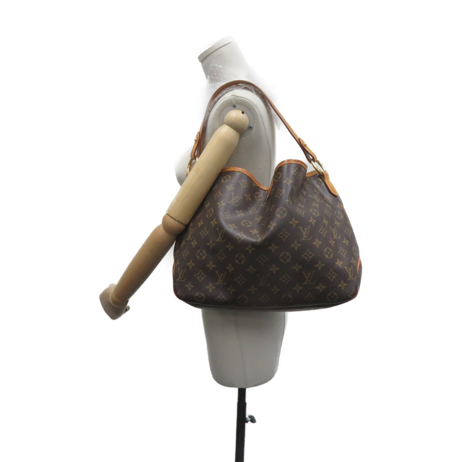 LOUIS VUITTON 【激減優惠】Monogram Delightful PM Shoulder Bag肩背袋啡色