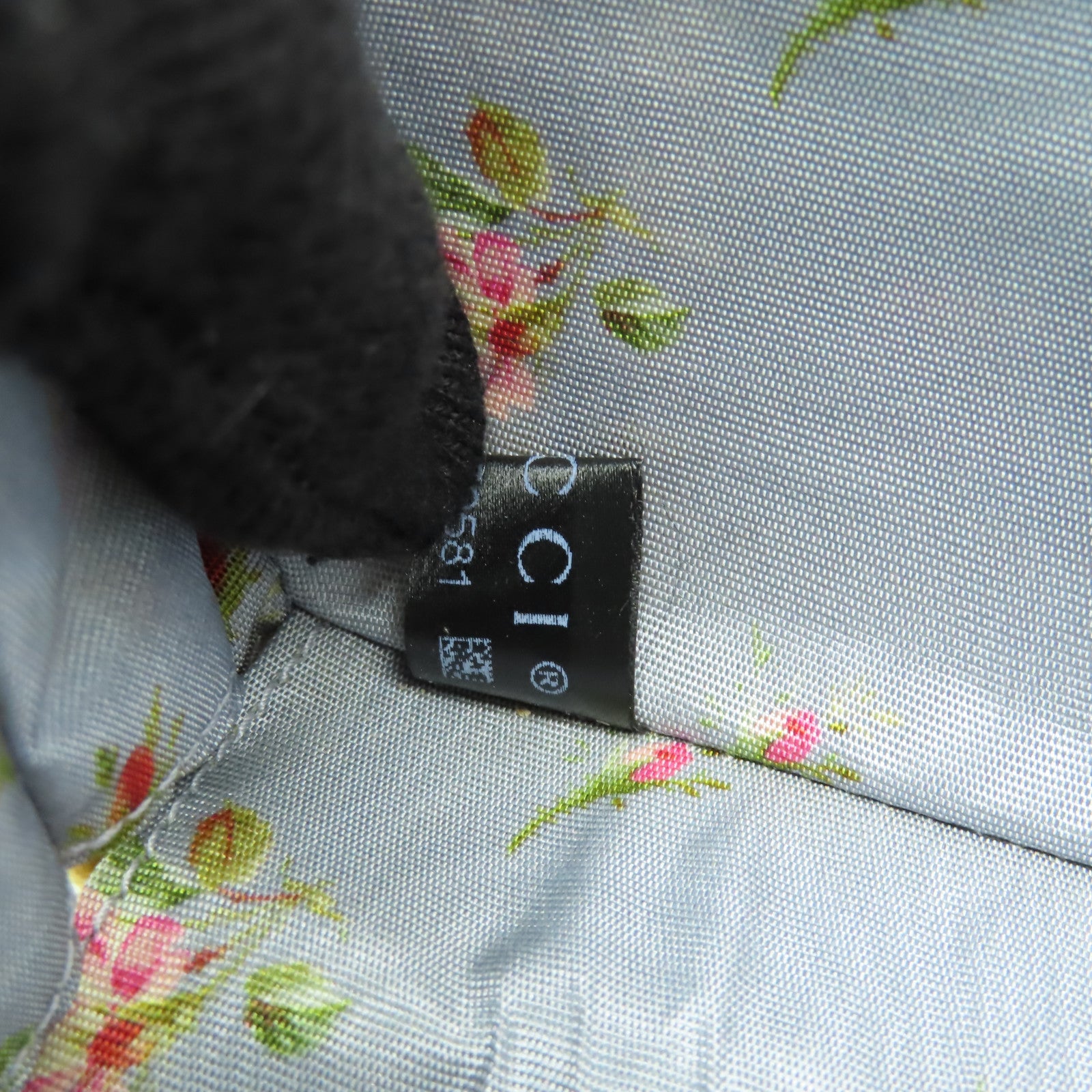 GUCCI 藤料/帆布Shoulder Bag金扣鏈帶肩背袋米色