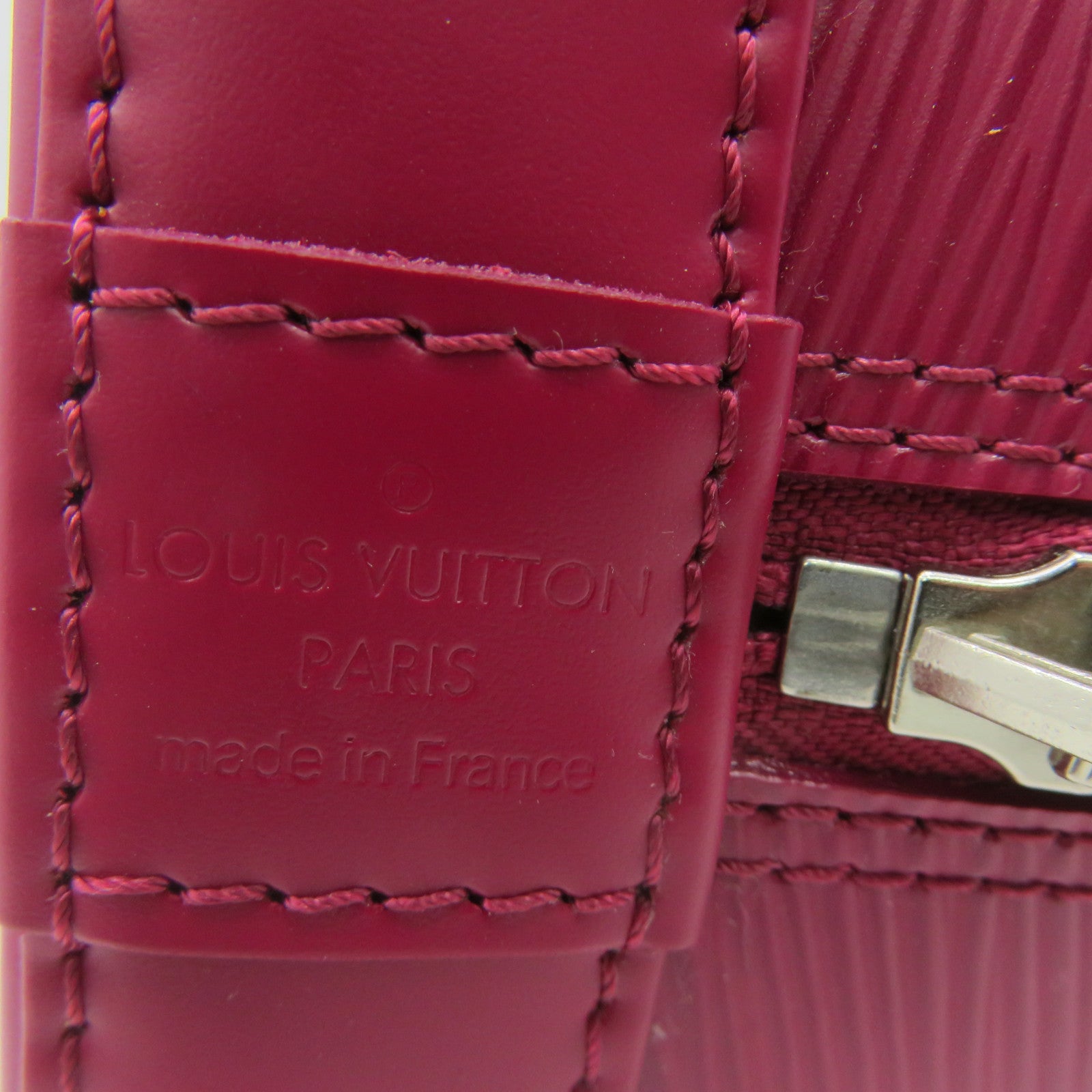 LOUIS VUITTON [Sharp Discount] Epi Alma Hand Bag Fuchsia