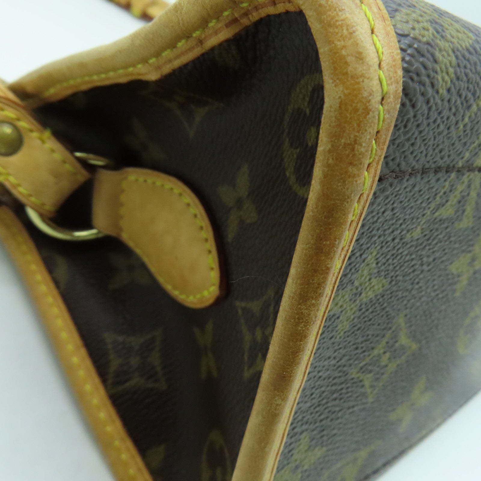 LOUIS VUITTON Monogram Popincourt Long金扣肩背袋啡色