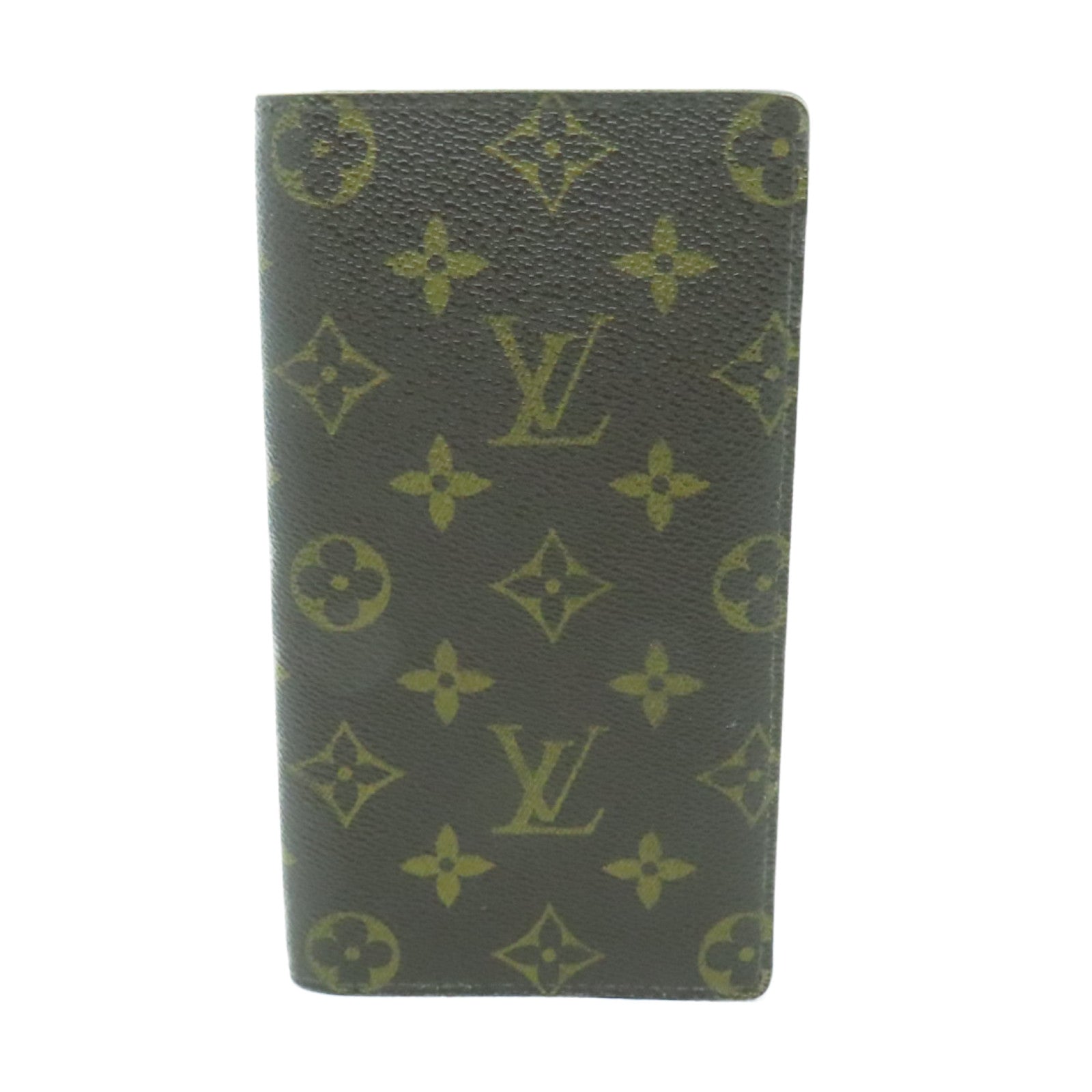 LOUIS VUITTON Monogram Long Wallet金扣長錢包棕色