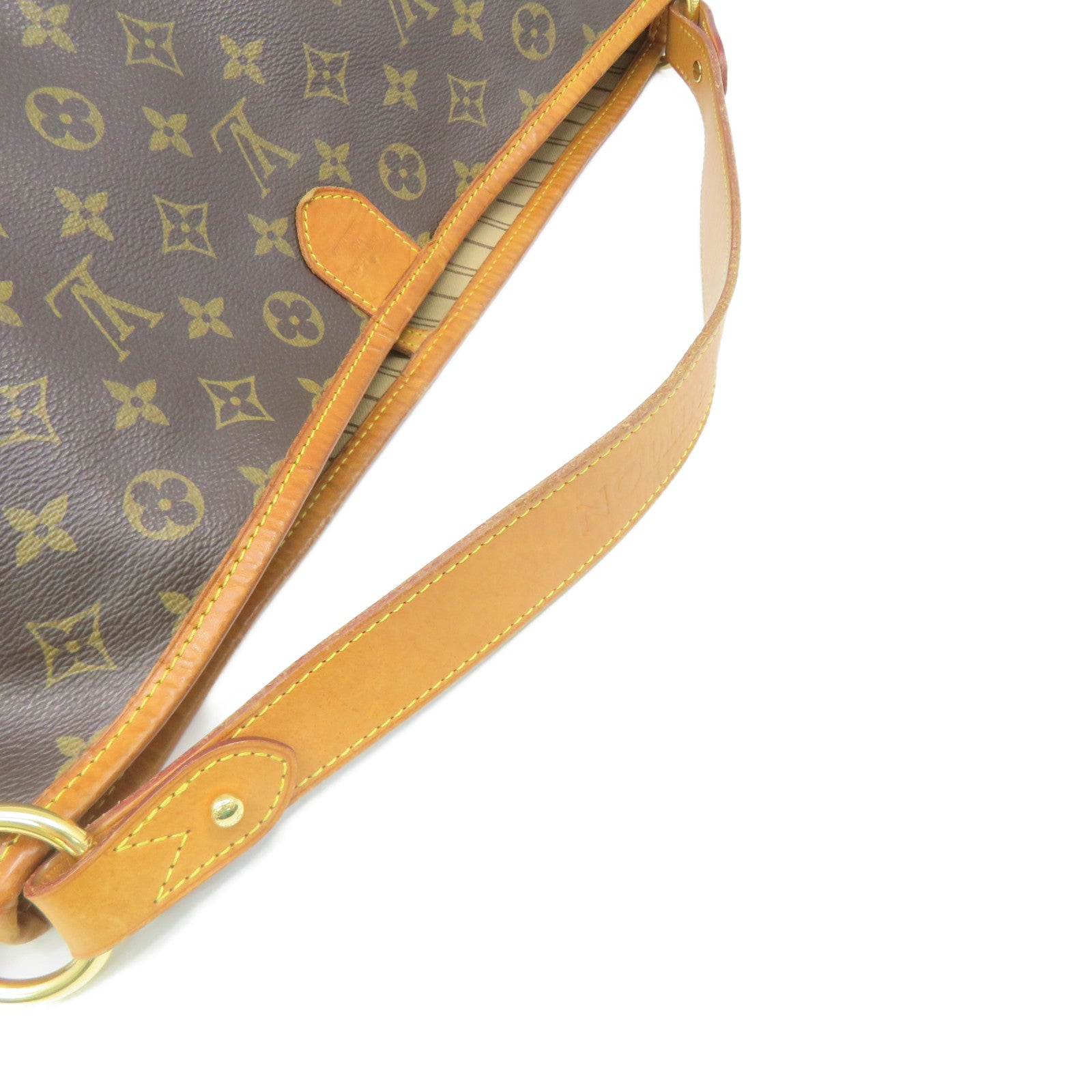 LOUIS VUITTON 【激減優惠】Monogram Delightful PM Shoulder Bag肩背袋啡色