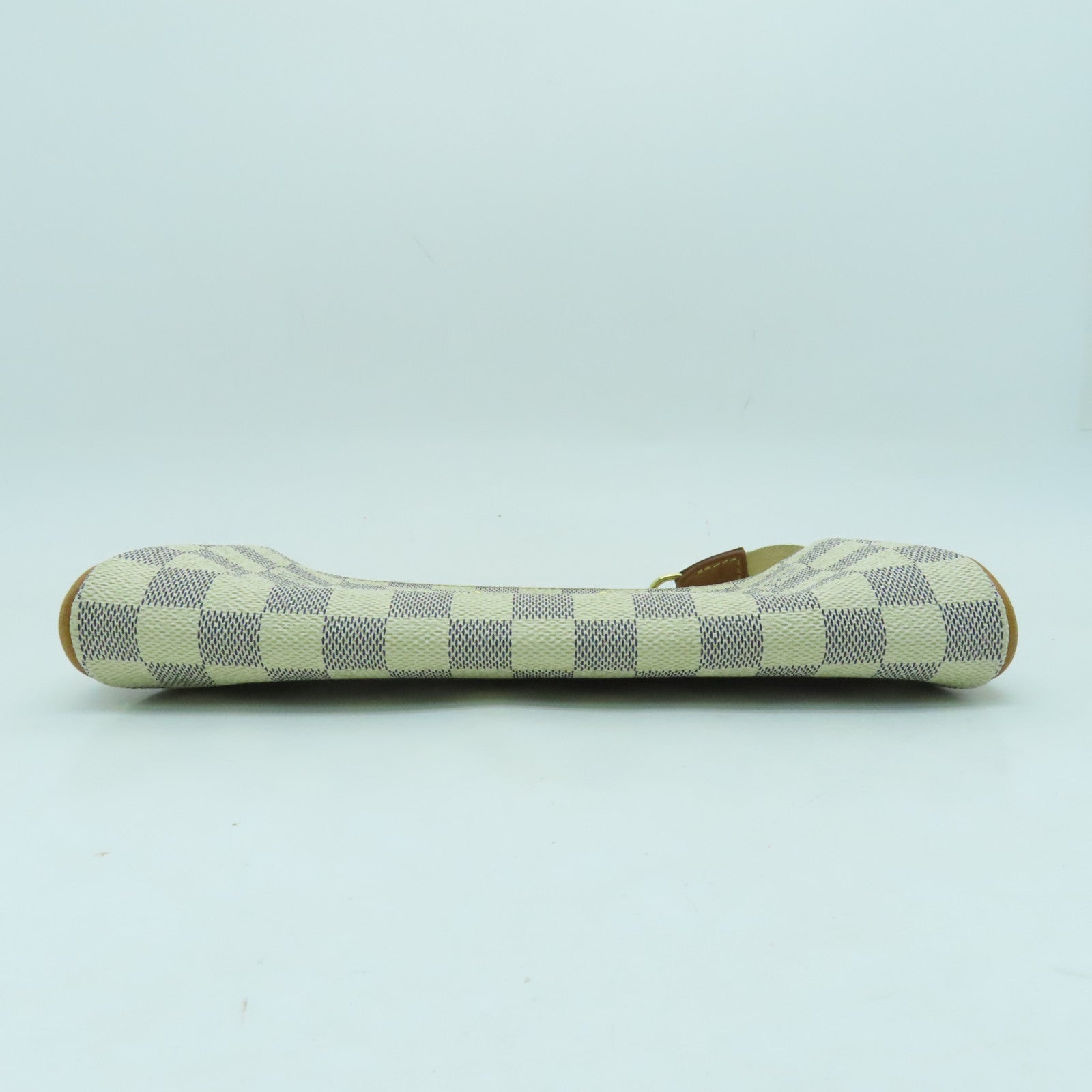 LOUIS VUITTON Damier Azur Eva金扣手挽肩背兩用袋白色